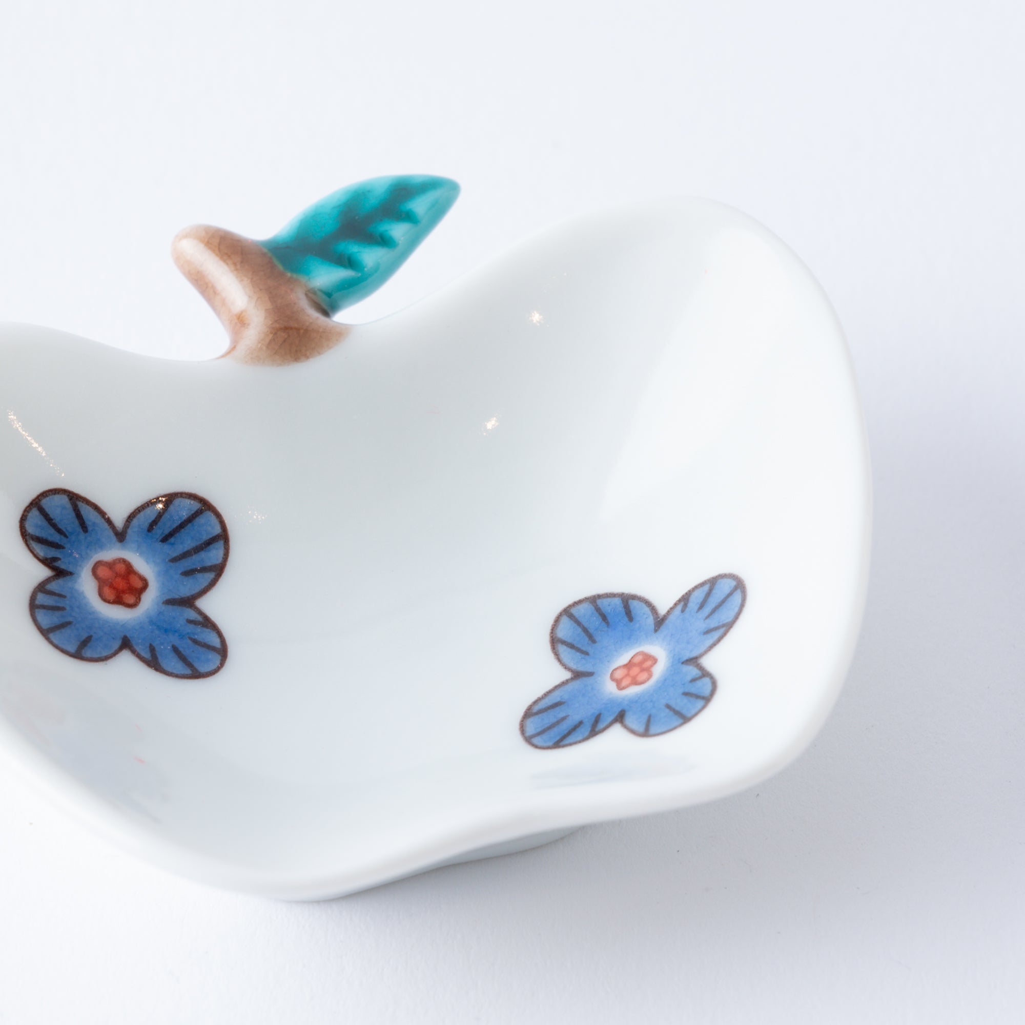 Apple Shaped Sauce Plate