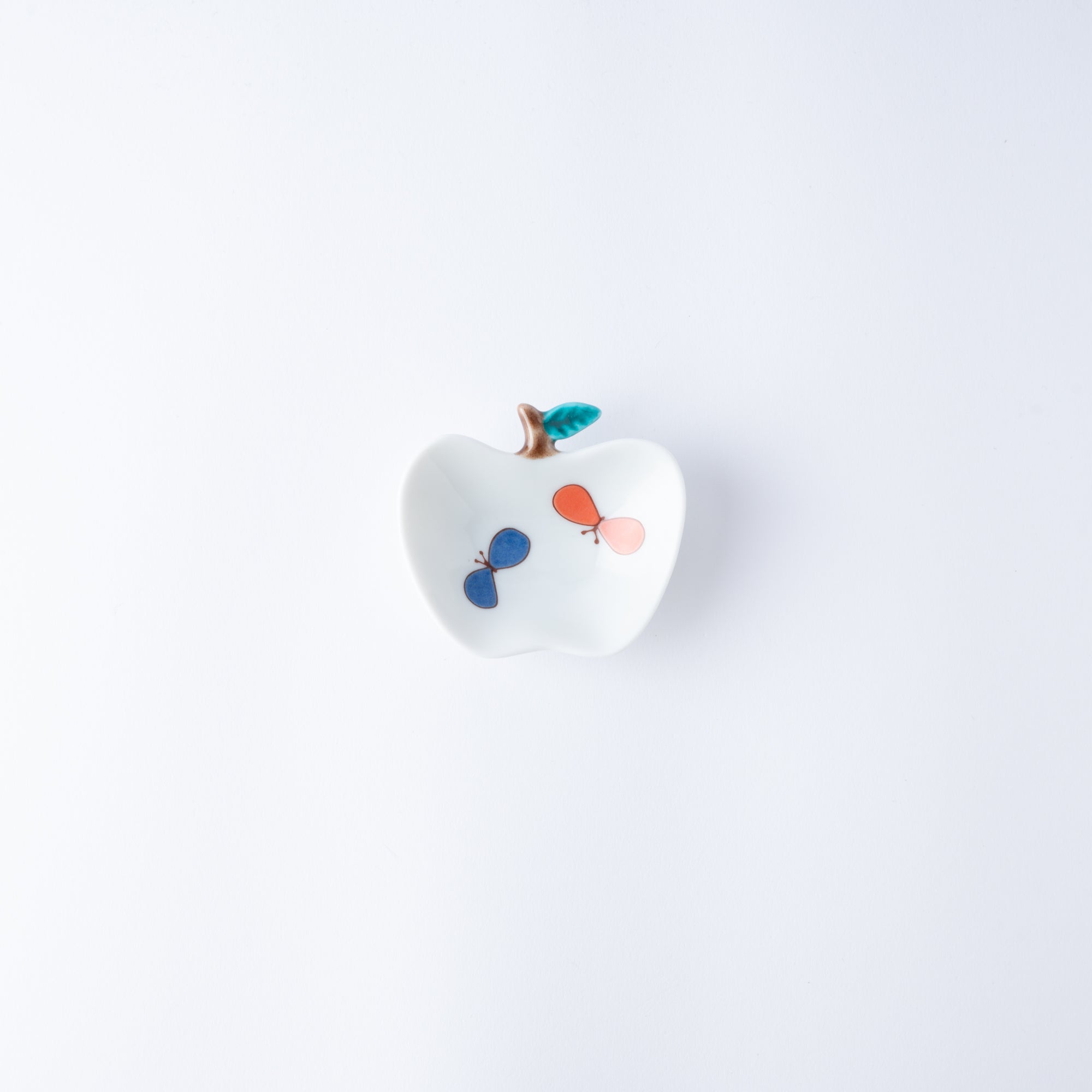 Apple Shaped Sauce Plate