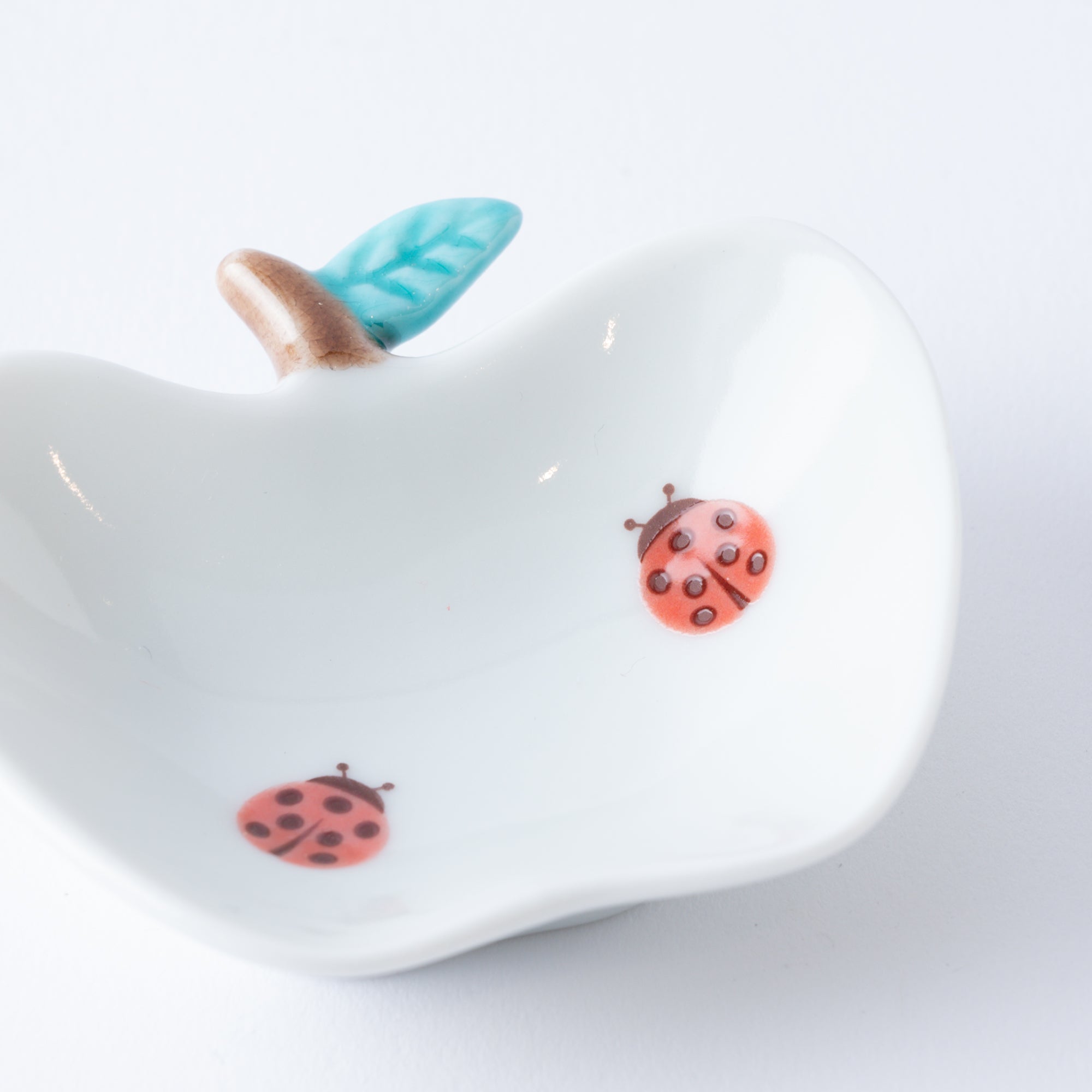 Apple Shaped Sauce Plate