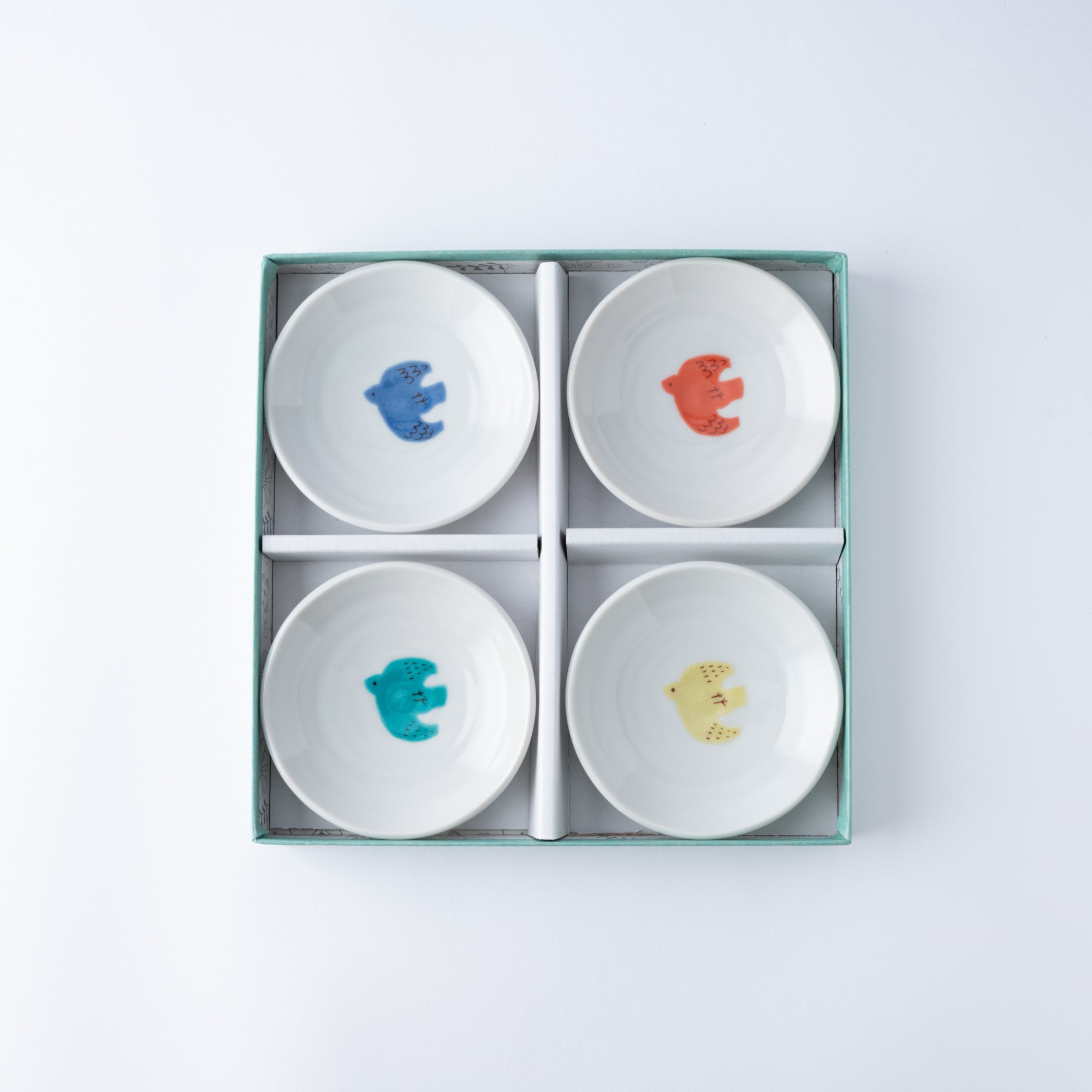 Tiny Bird Sauce Plate Set