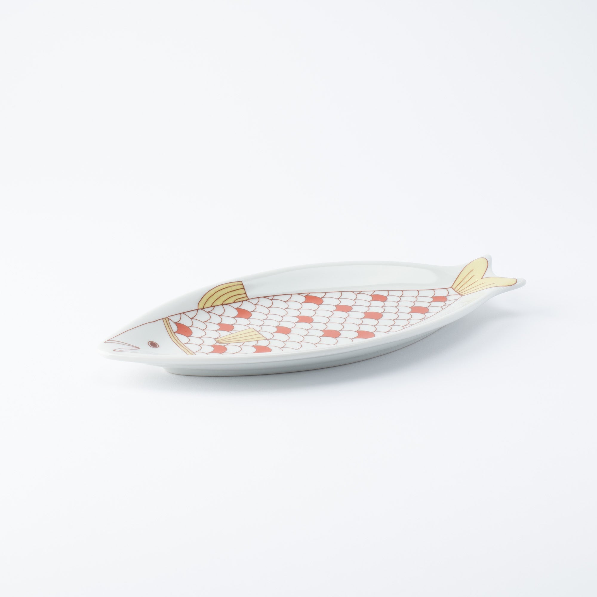 Fish Shaped Dinner Plate - JAPAN KUTANI SHOP
