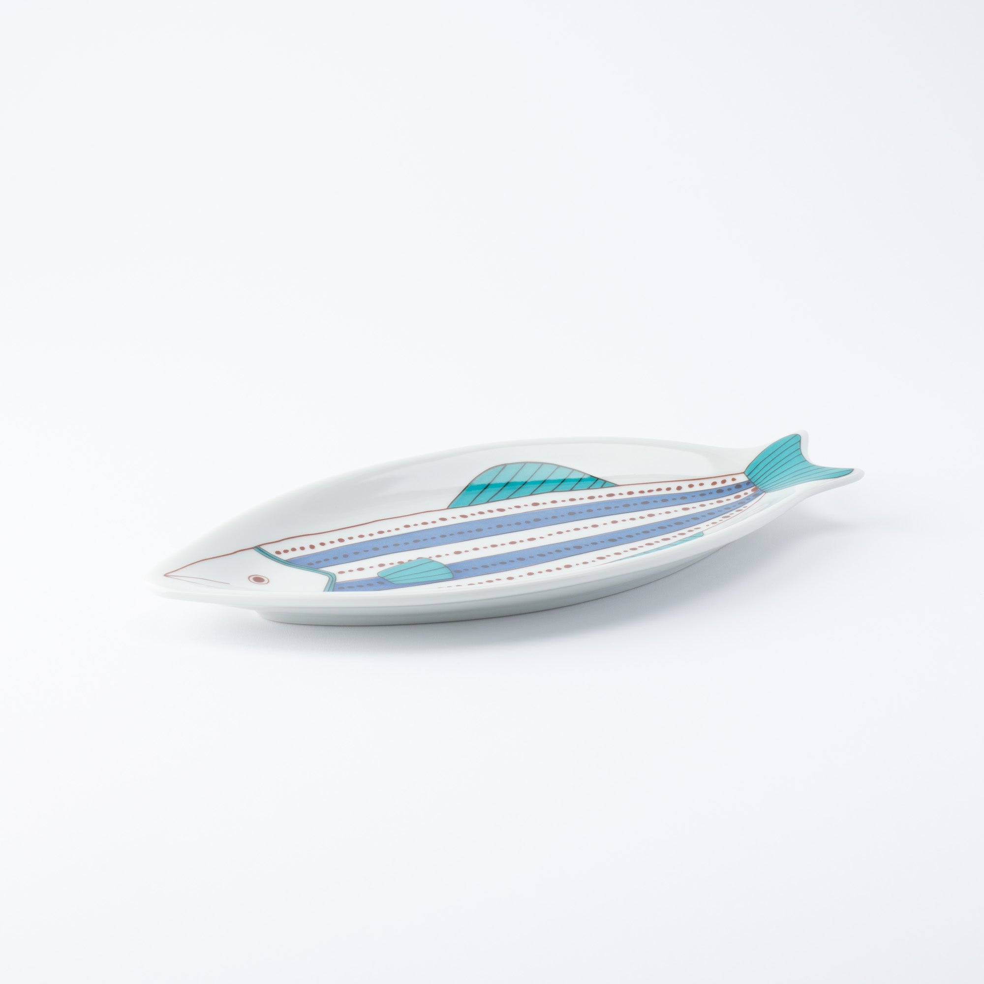 Fish Shaped Dinner Plate - JAPAN KUTANI SHOP