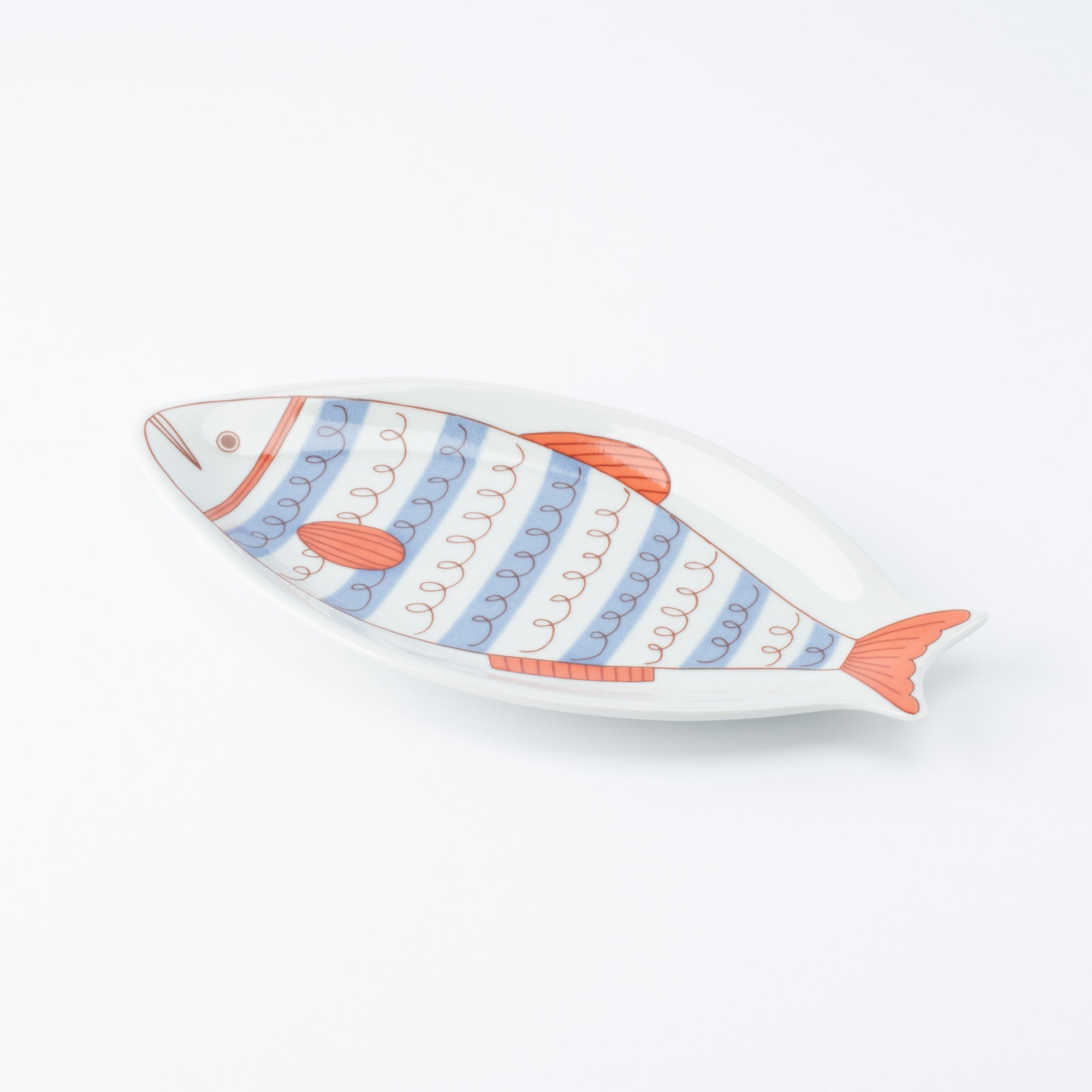 Fish Shaped Dinner Plate - JAPAN KUTANI SHOP