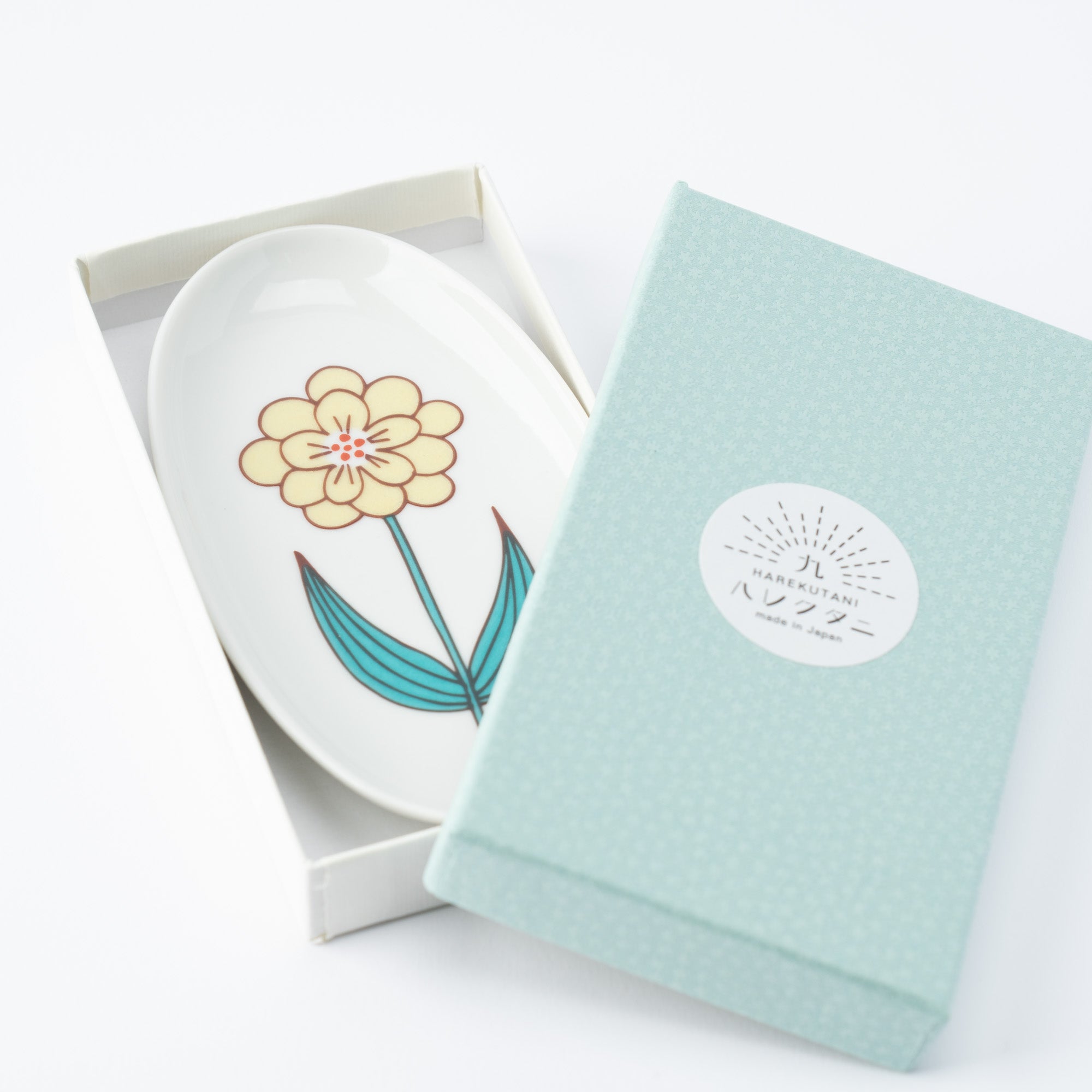 Single Bloom Oval Side Plate