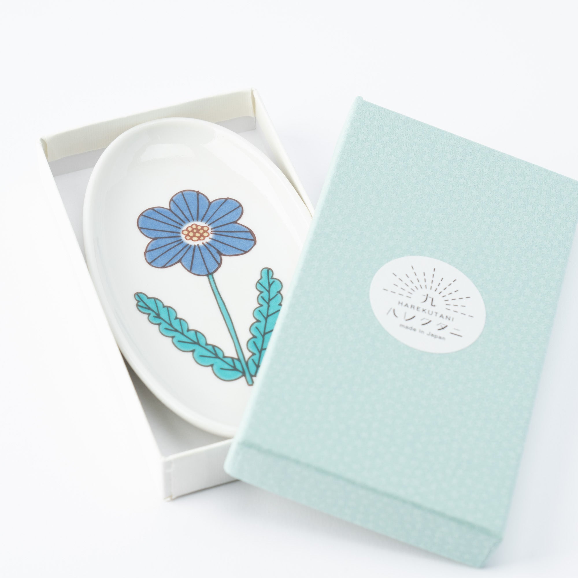 Single Bloom Oval Side Plate