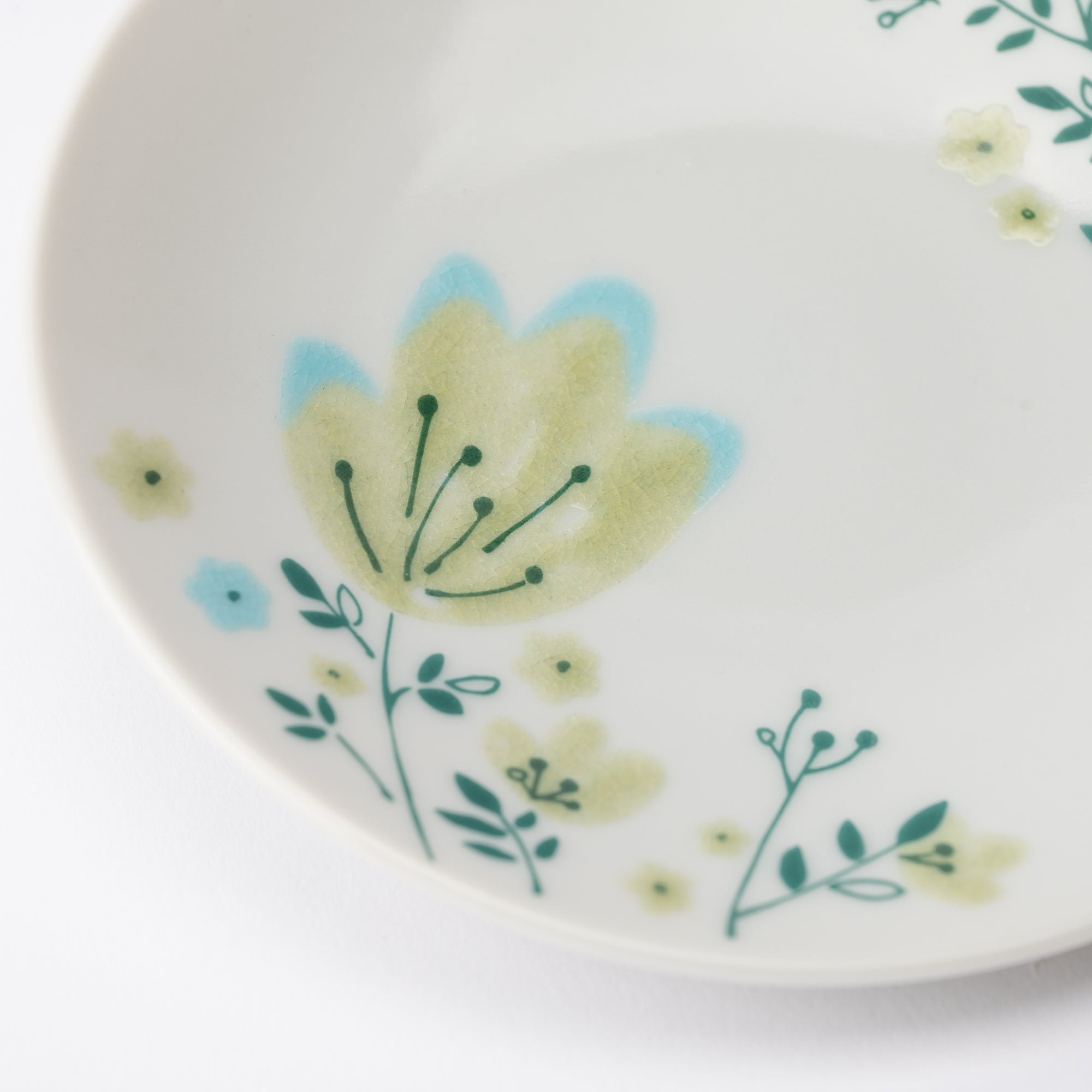 Spring Flowers Japanese Cup & Saucer