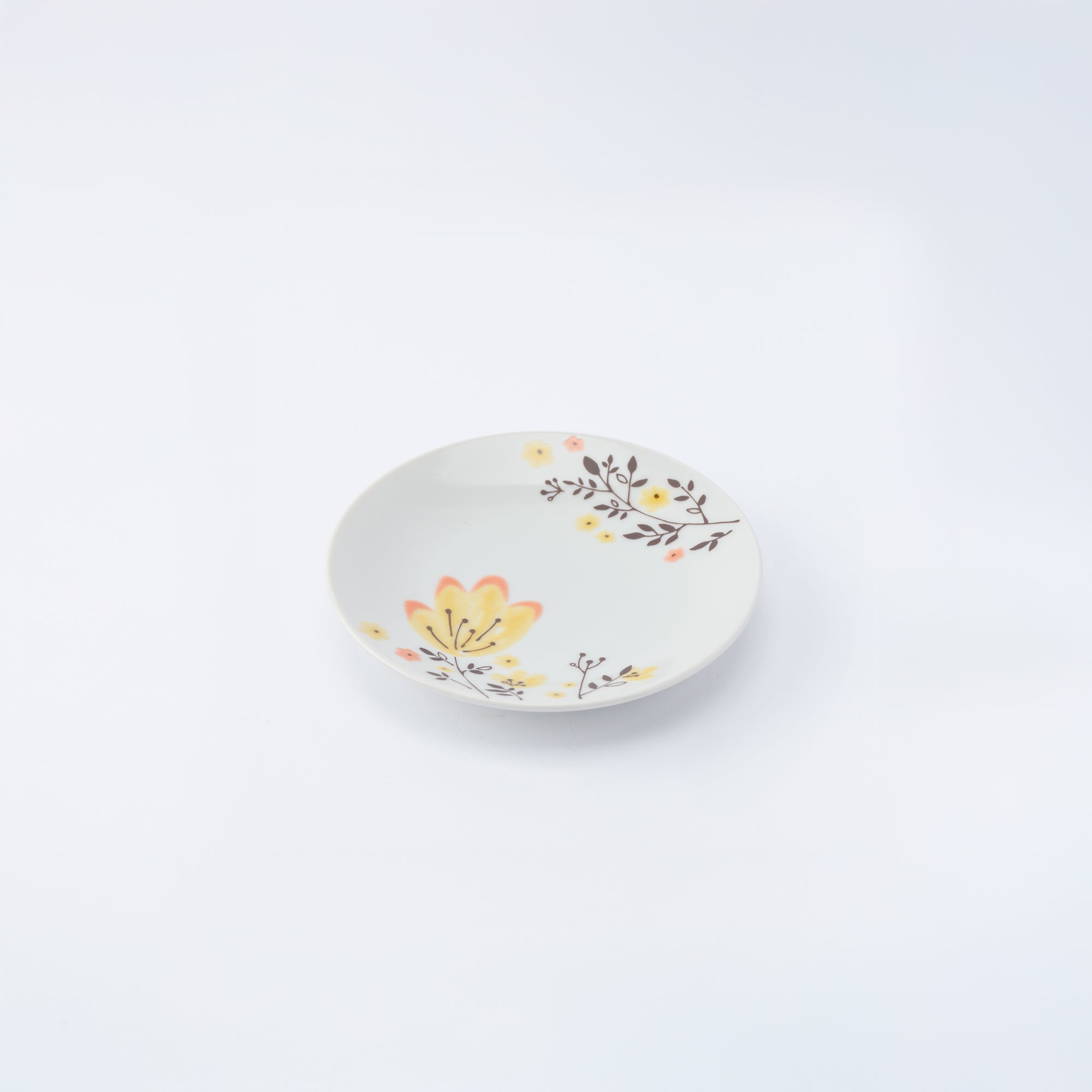 Spring Flowers Japanese Cup & Saucer