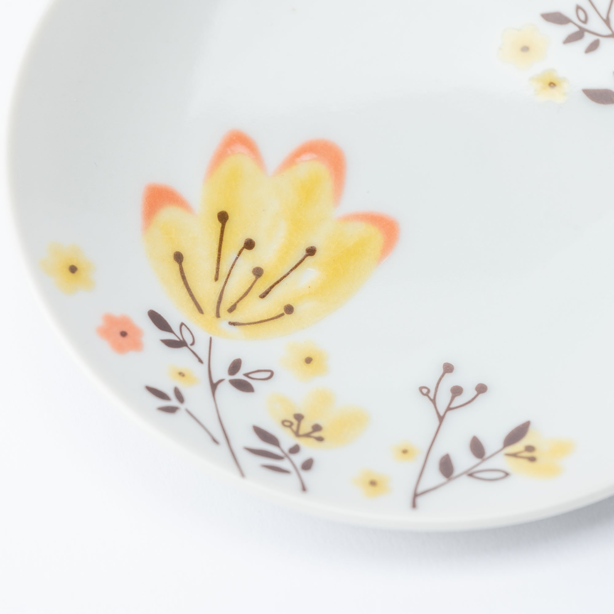 Spring Flowers Japanese Cup & Saucer