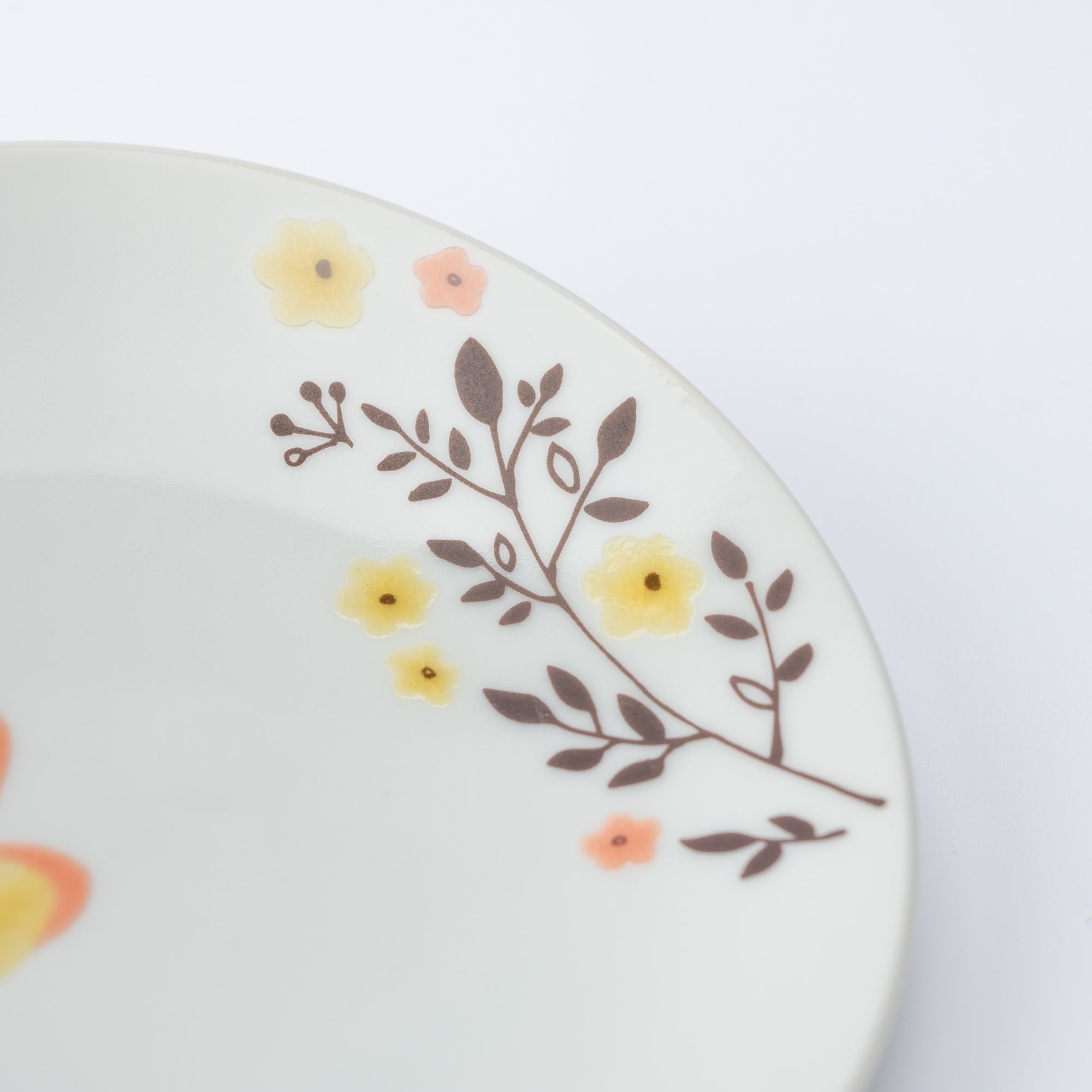 Spring Flowers Japanese Cup & Saucer