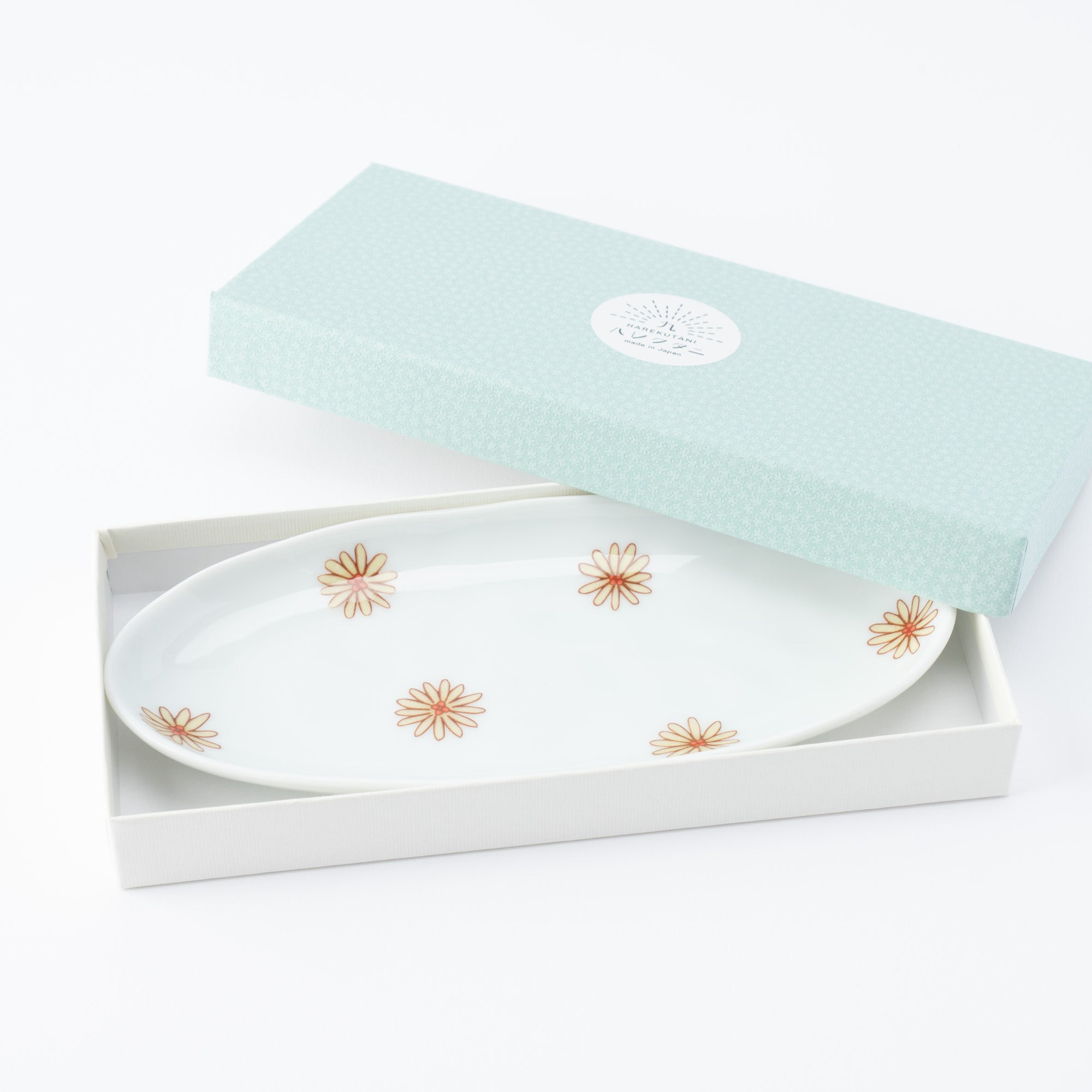 Playful Pattern Oval Side Plate