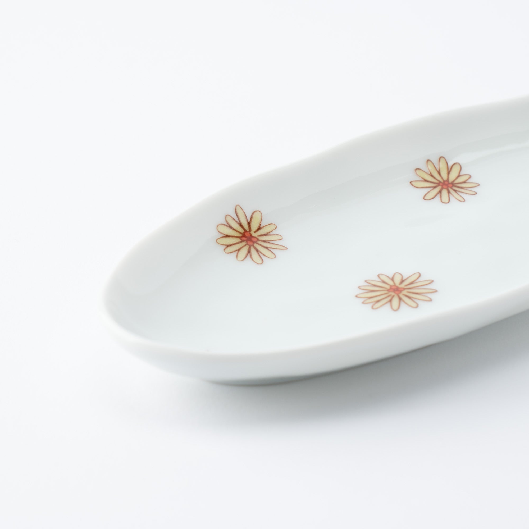 Playful Pattern Oval Side Plate