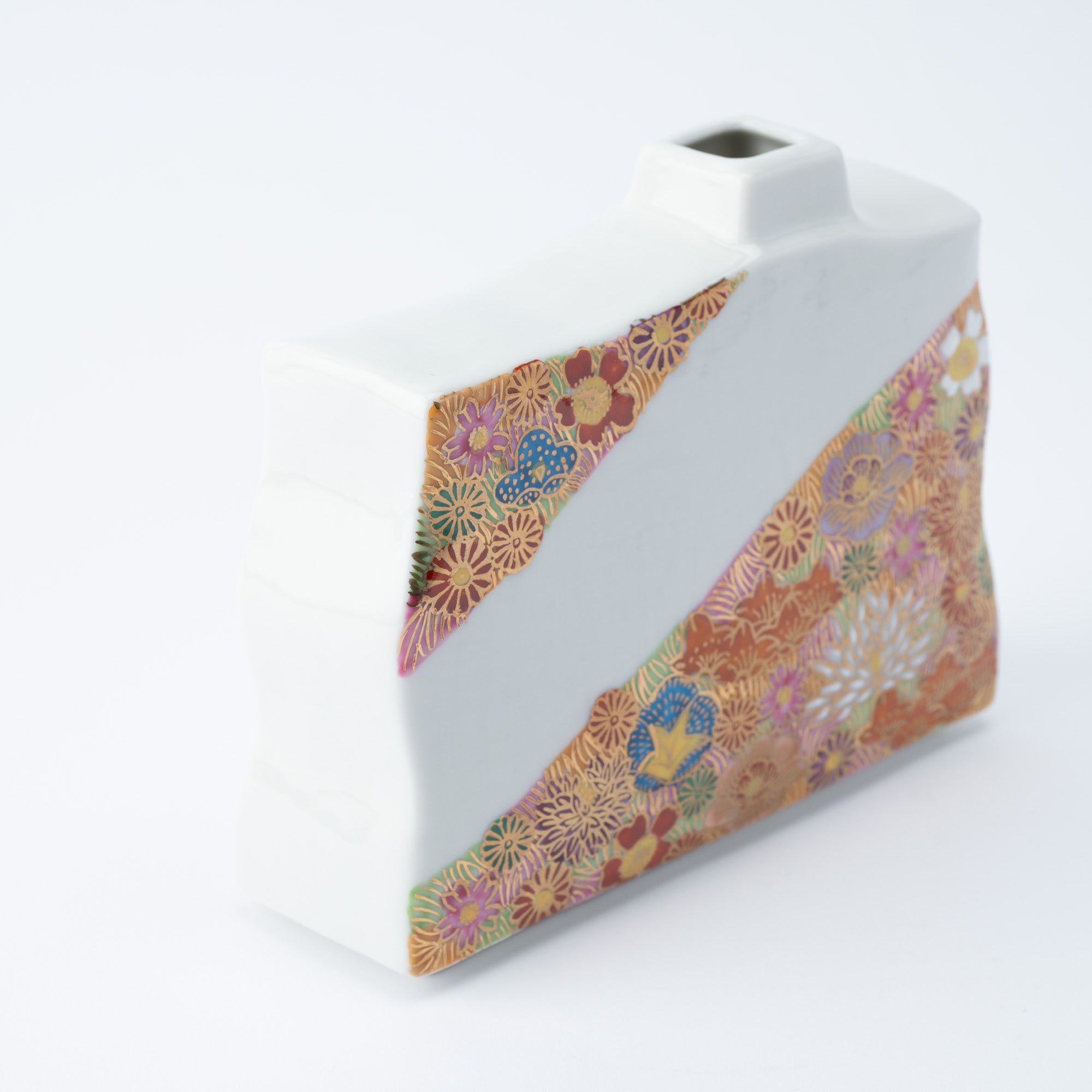 Hanazume Rectangular Japanese Flower Vase