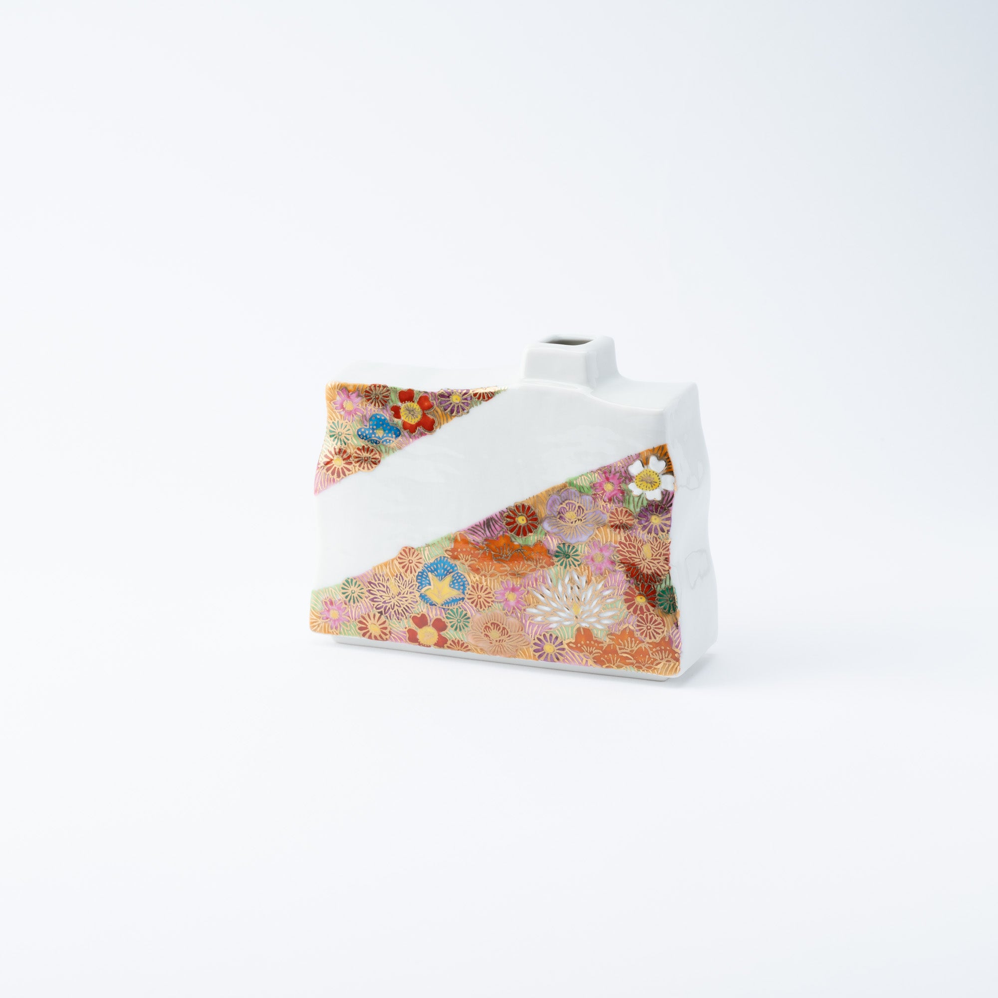 Hanazume Rectangular Japanese Flower Vase