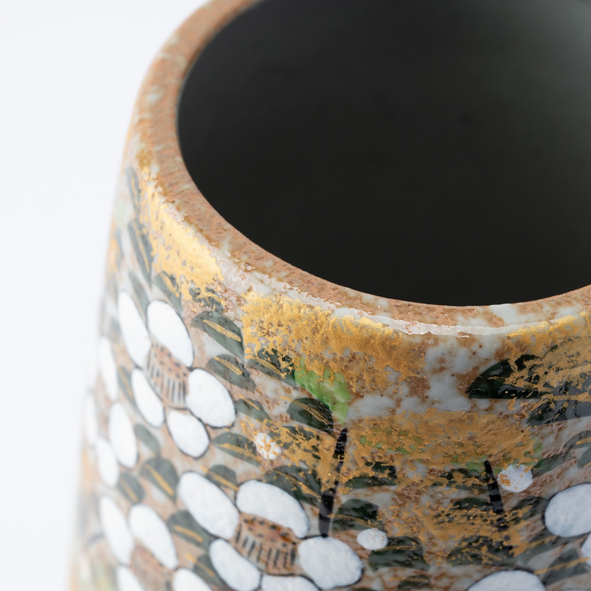 Bird in Sakura Season Japanese Flower Vase