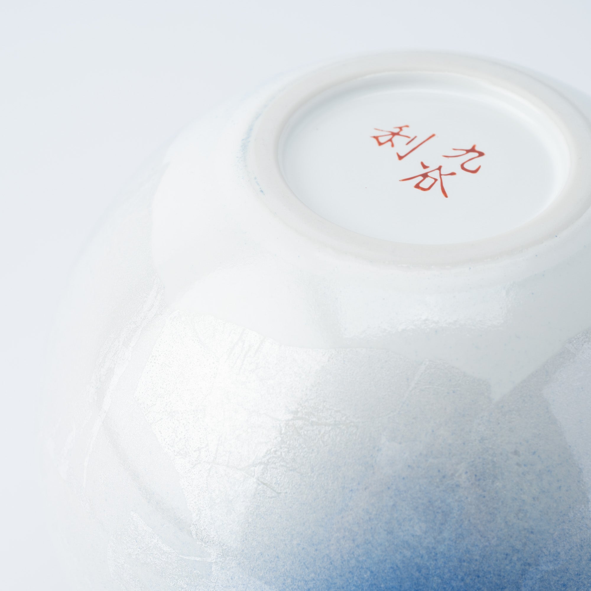 Two-Tone Ginsai Japanese Flower Vase