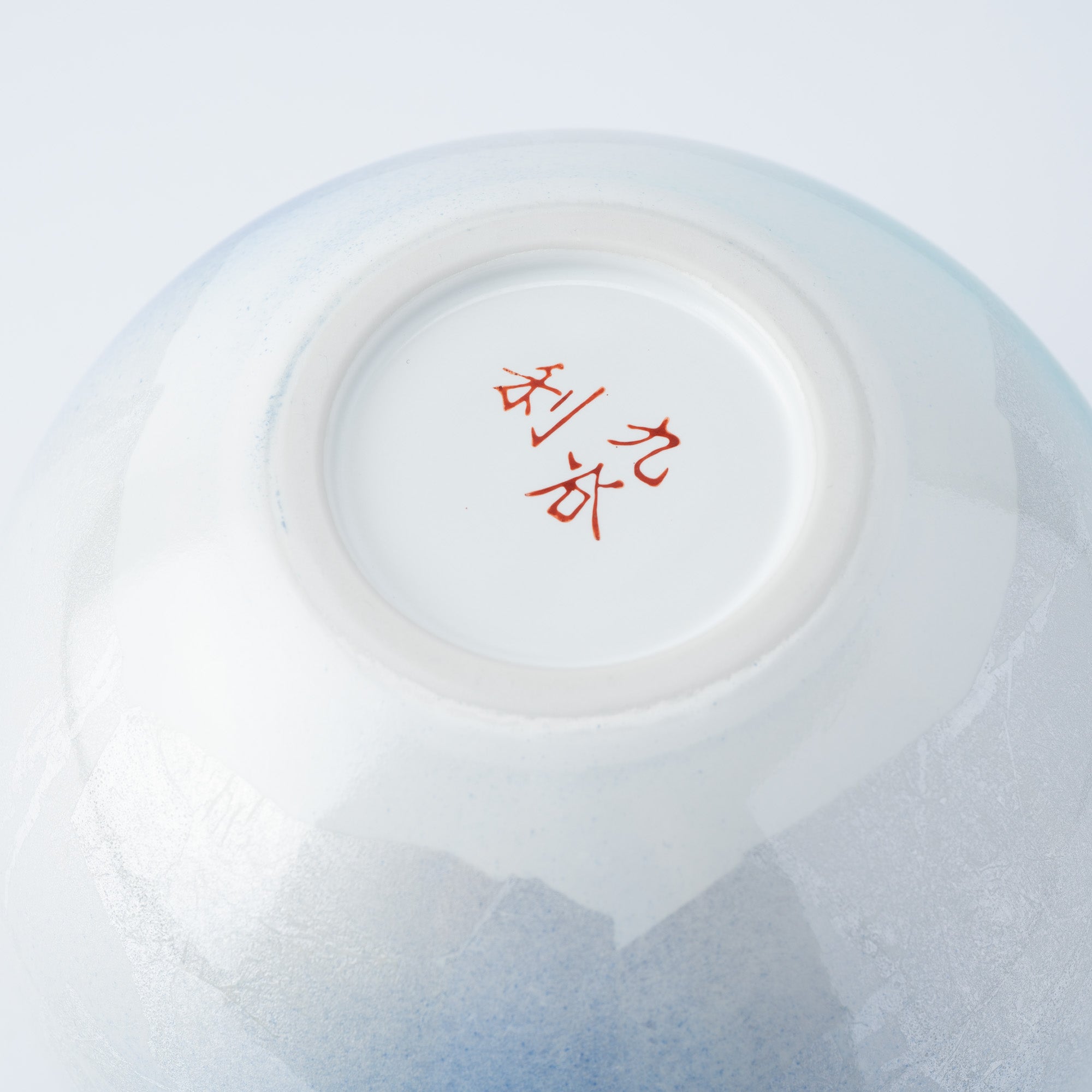 Two-Tone Ginsai Japanese Flower Vase