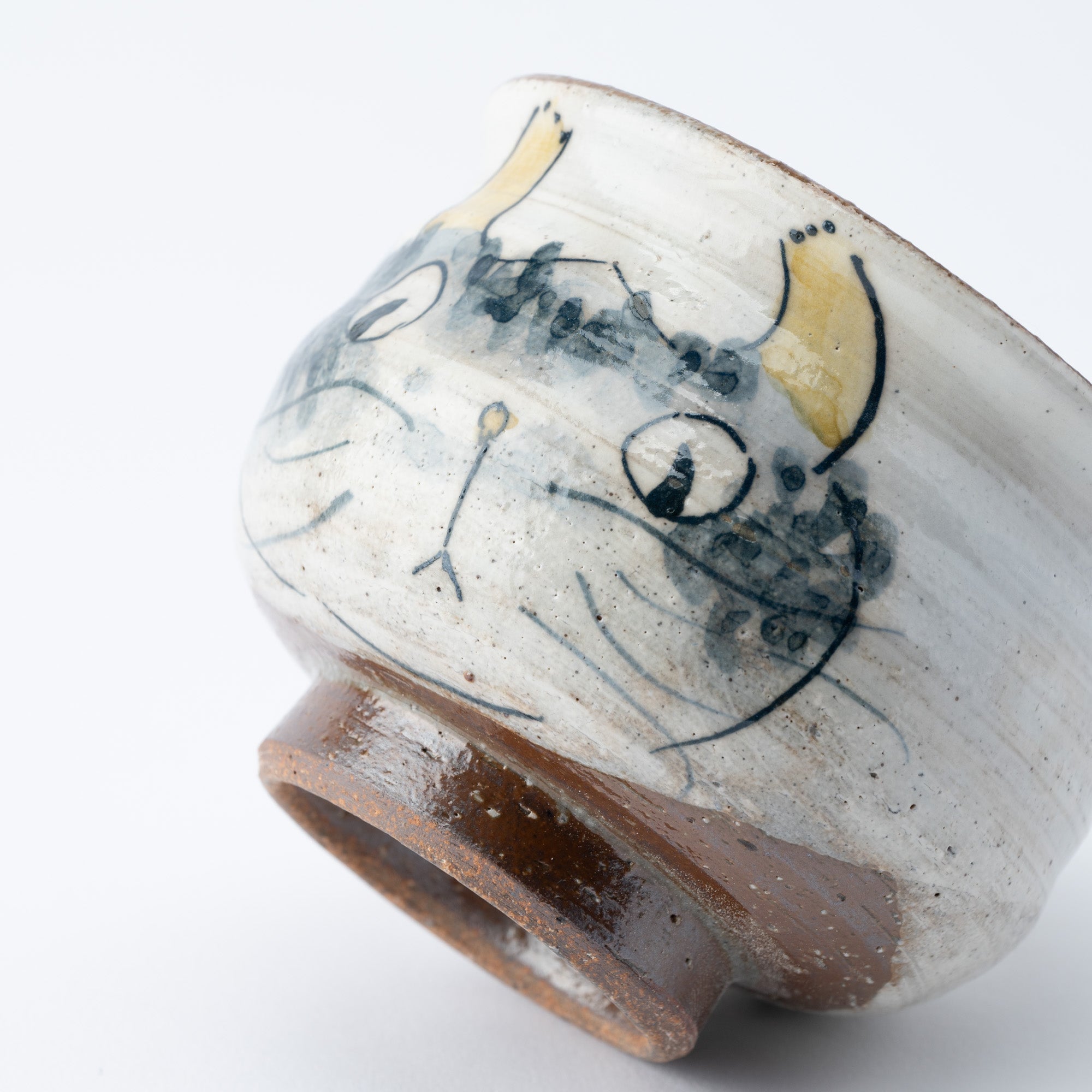 Curious Cat Japanese Teacup