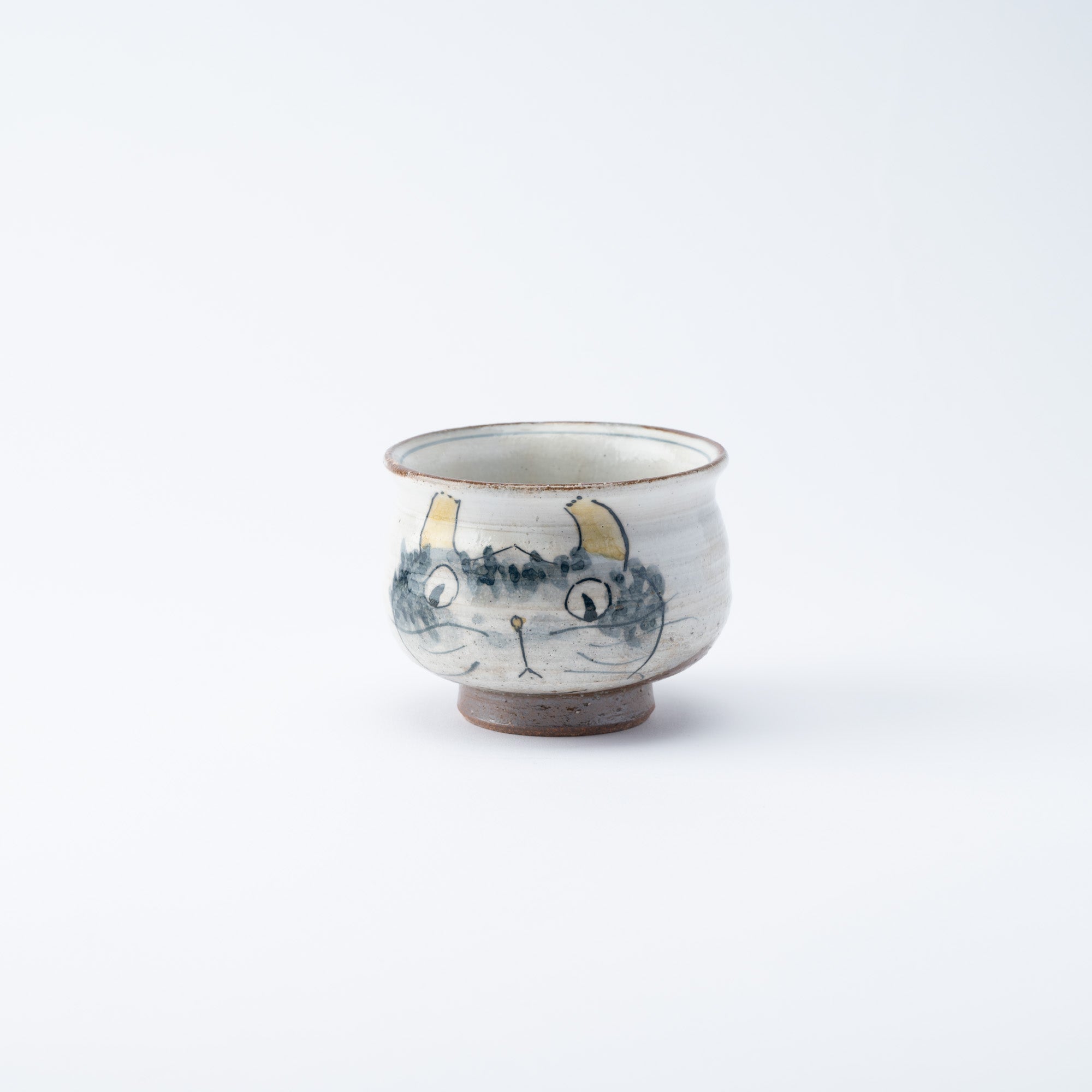 Curious Cat Japanese Teacup
