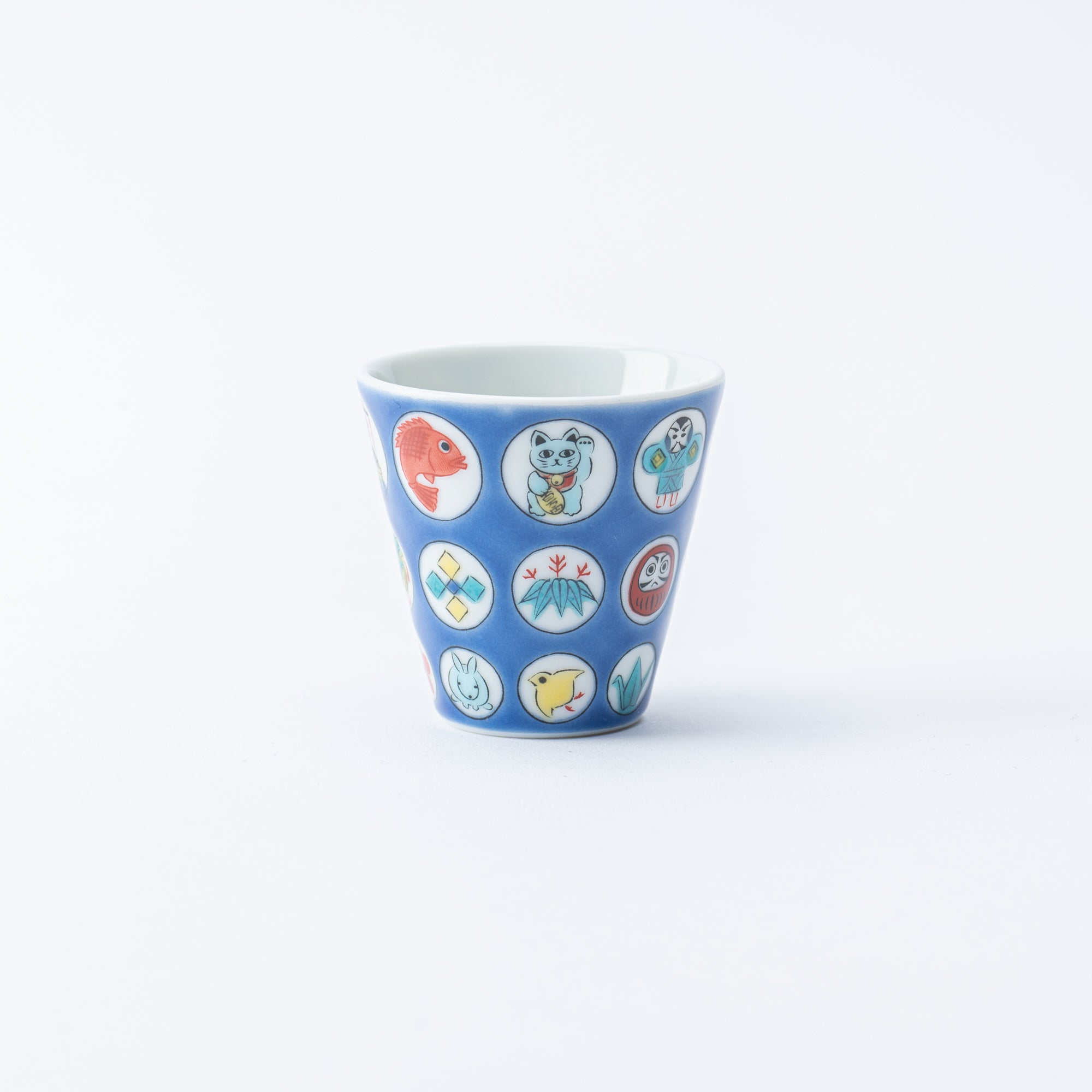 Auspicious Art Ochoko Sake Cup