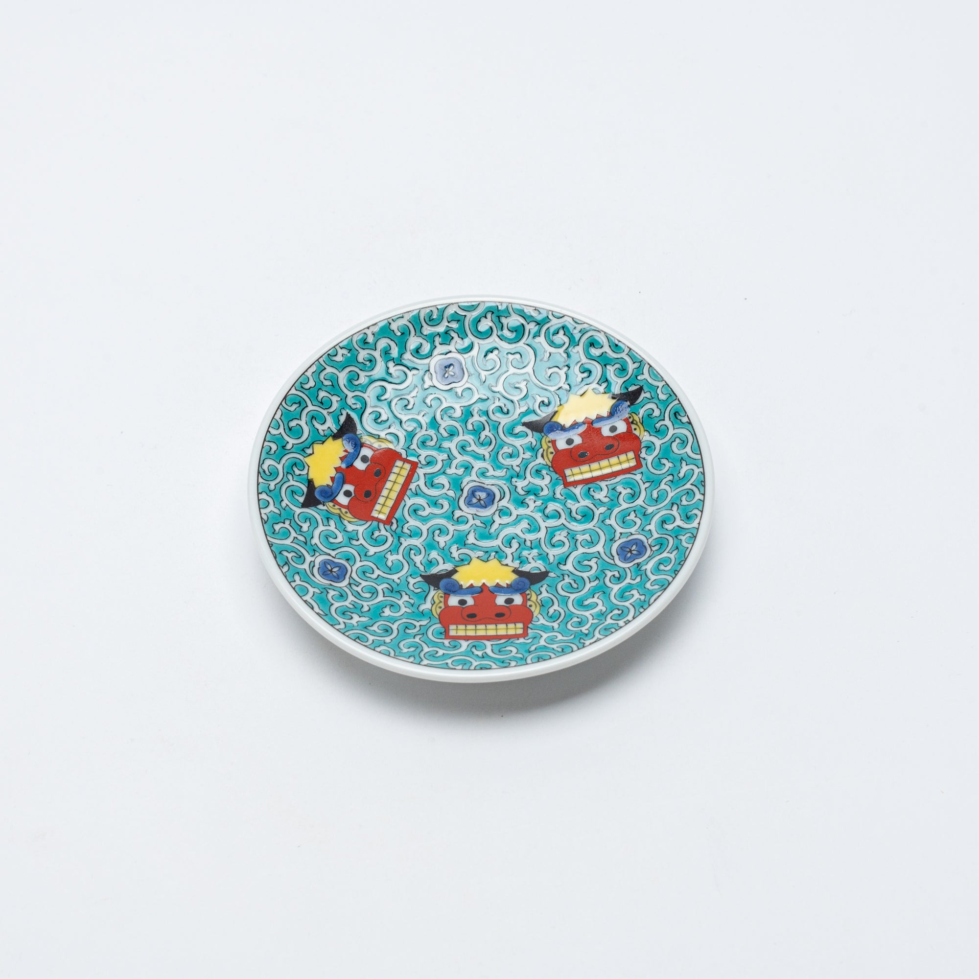 Auspicious Art Sauce Plate - JAPAN KUTANI SHOP