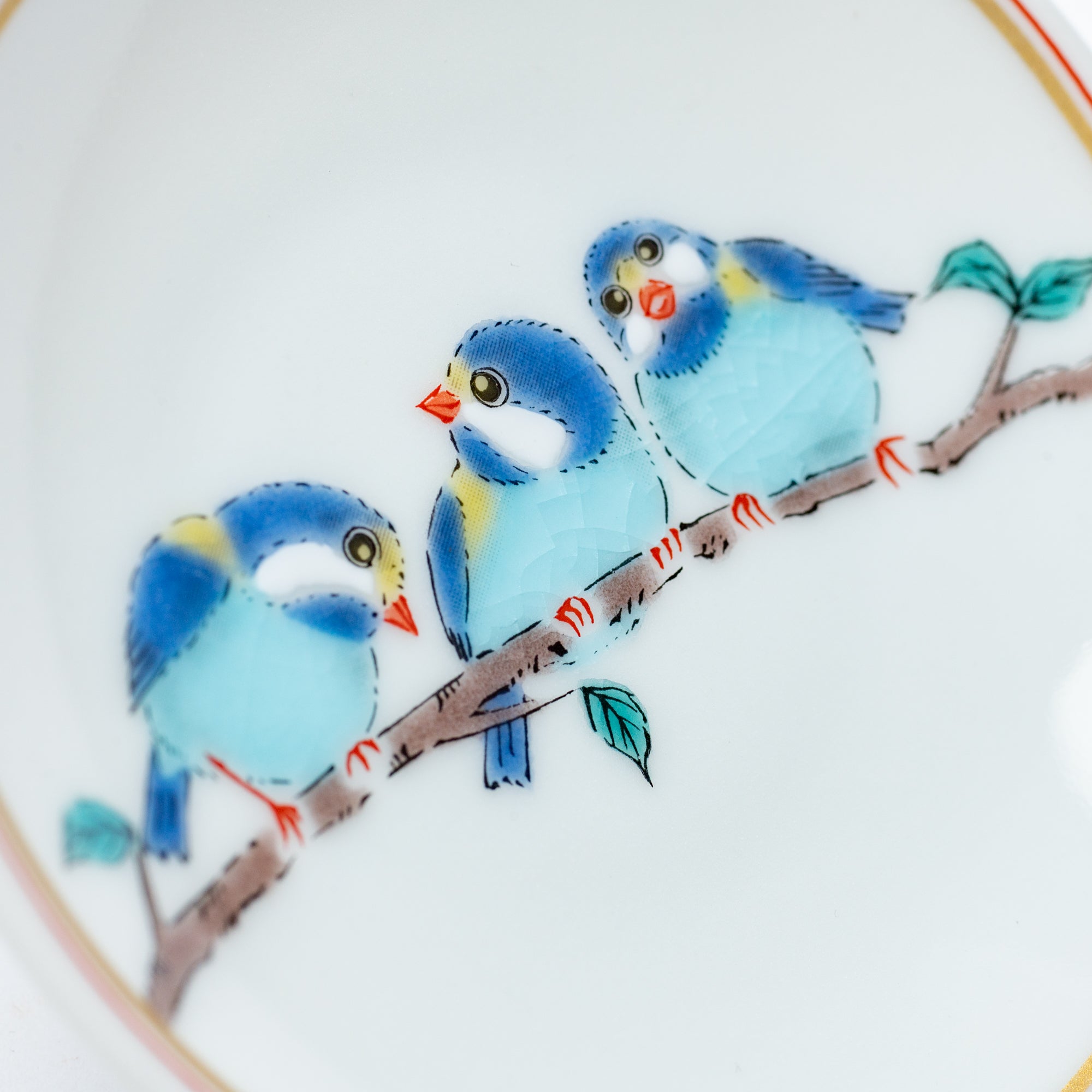 Auspicious Art Sauce Plate - JAPAN KUTANI SHOP