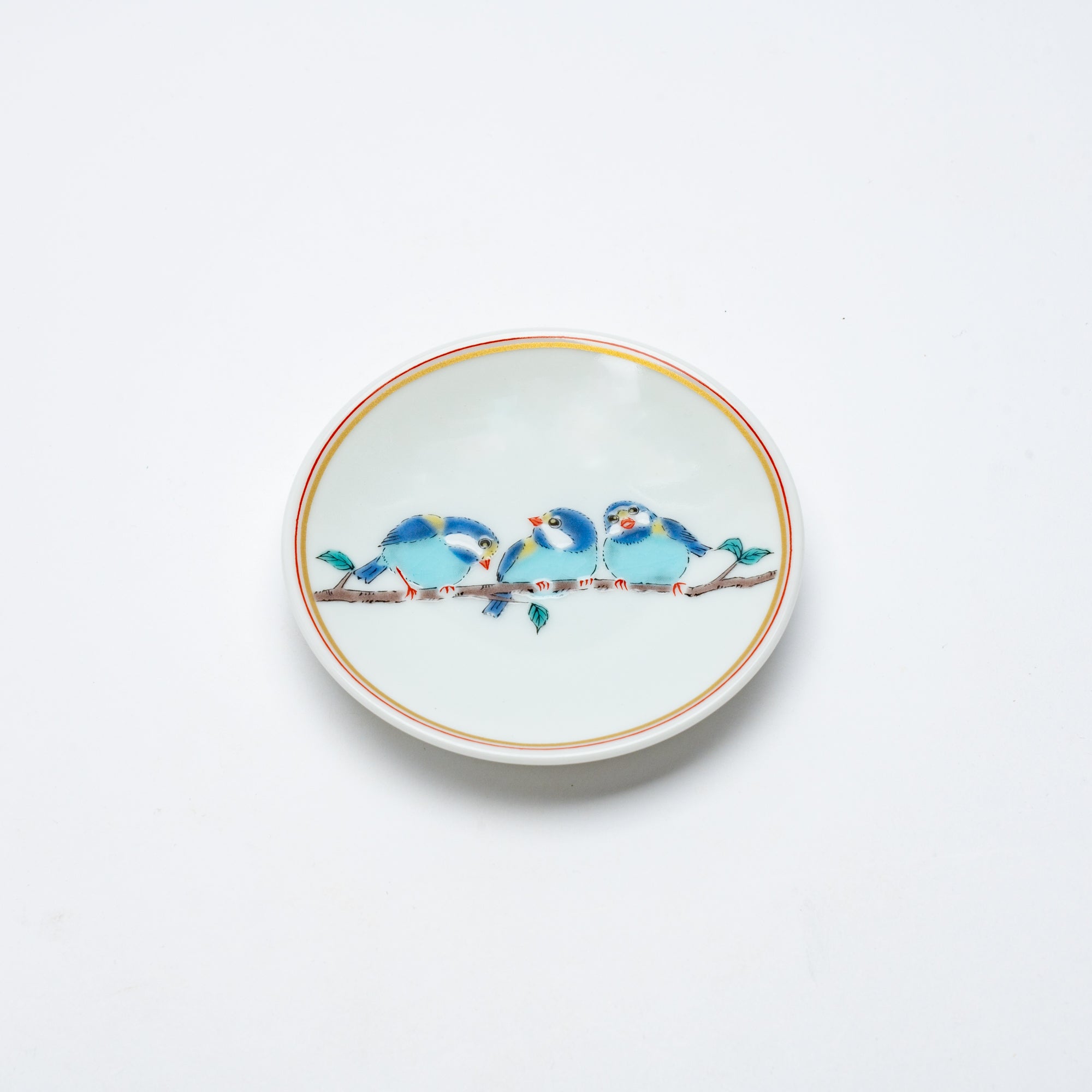Auspicious Art Sauce Plate - JAPAN KUTANI SHOP