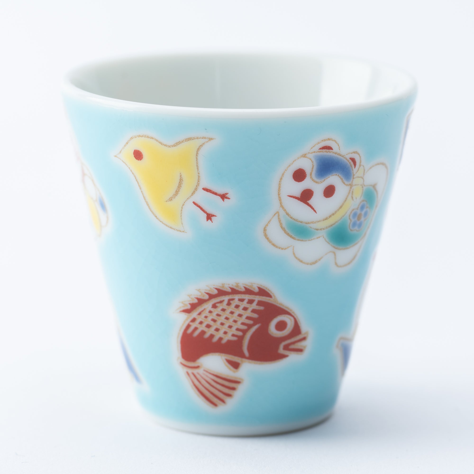 Auspicious Art Ochoko Sake Cup