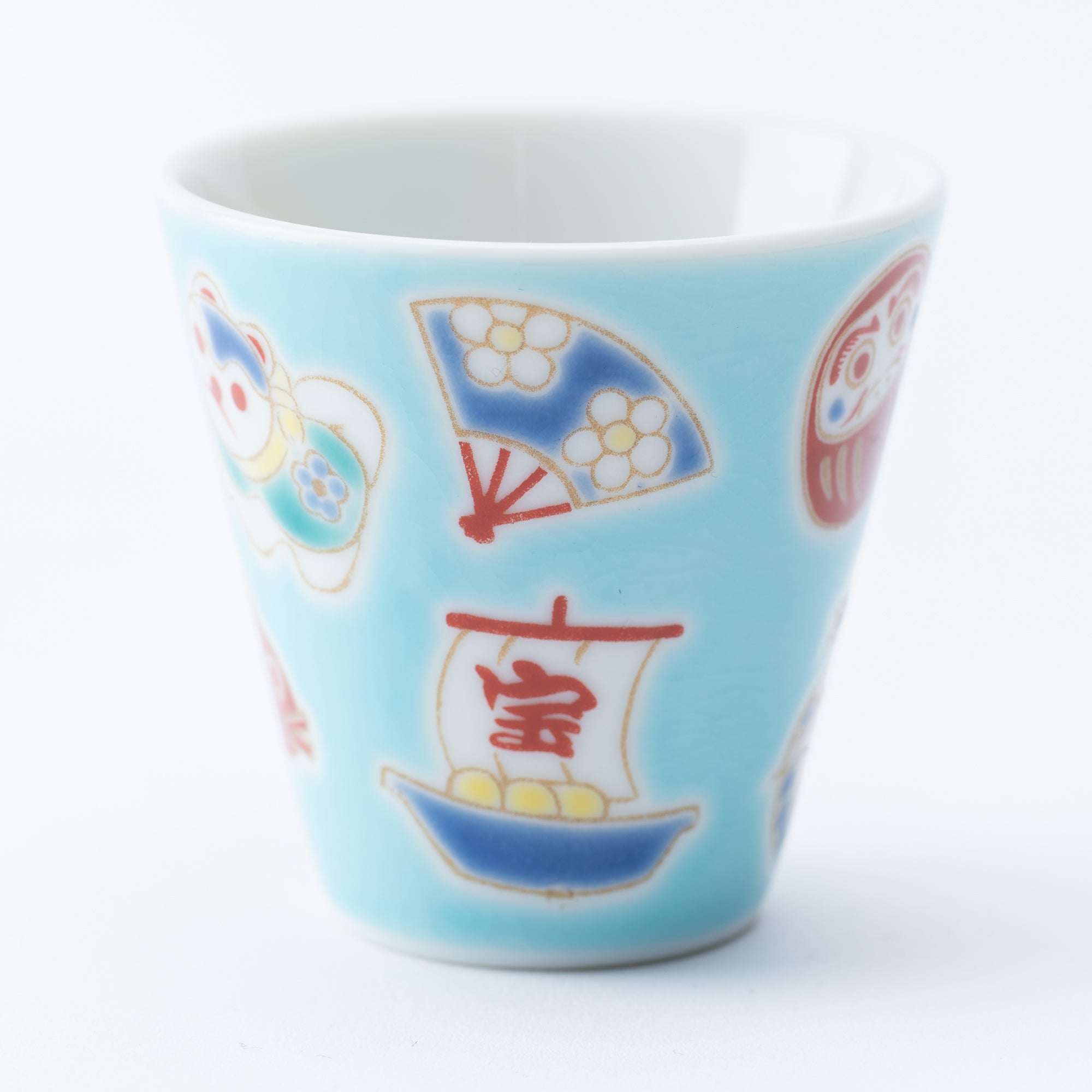 Auspicious Art Ochoko Sake Cup