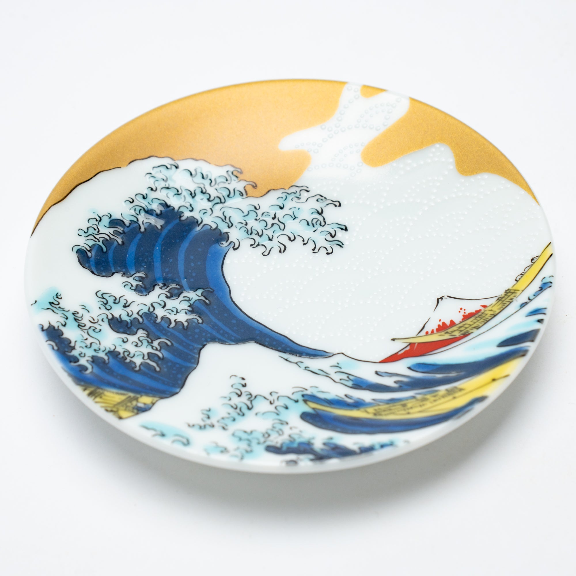 Auspicious Art Sauce Plate - JAPAN KUTANI SHOP