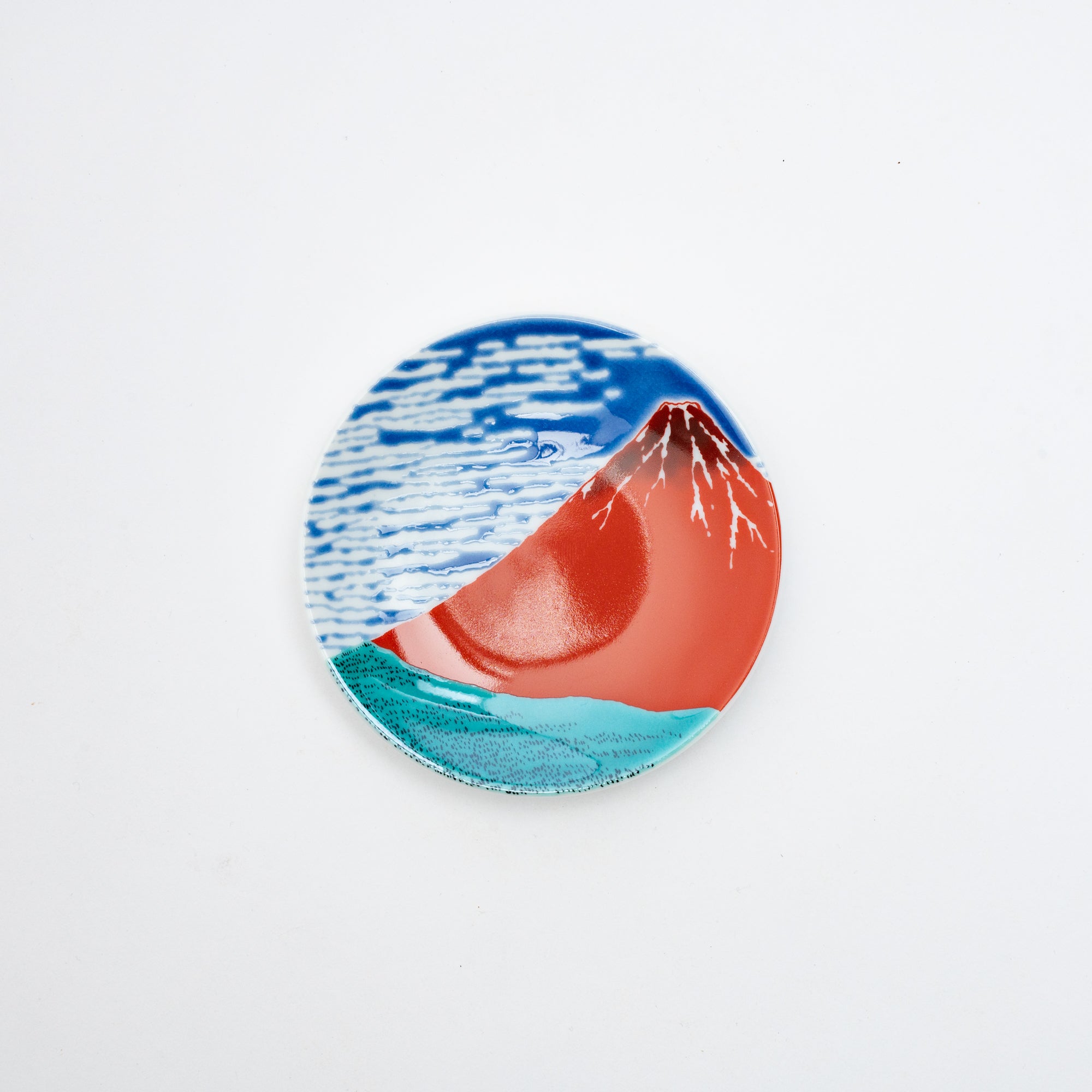 Auspicious Art Sauce Plate - JAPAN KUTANI SHOP