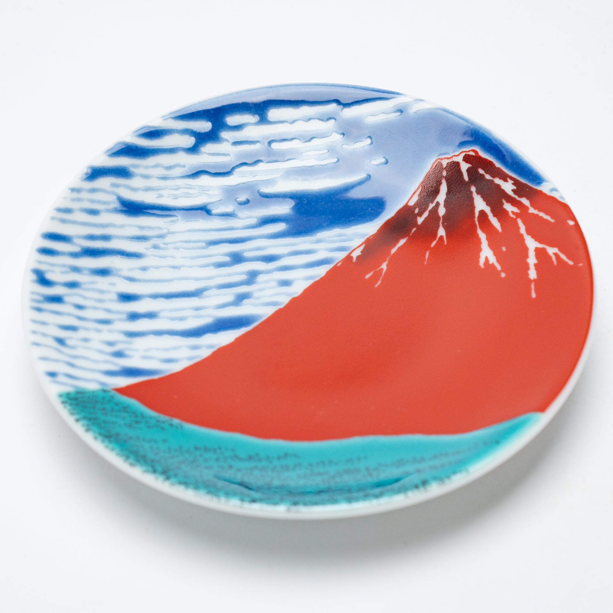 Auspicious Art Sauce Plate - JAPAN KUTANI SHOP