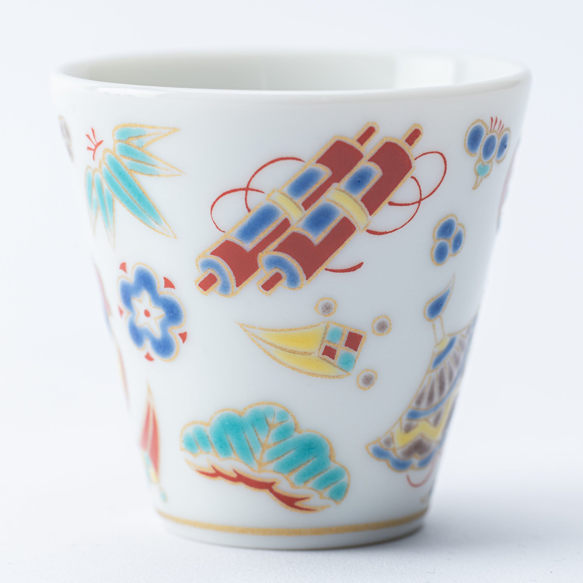 Auspicious Art Ochoko Sake Cup
