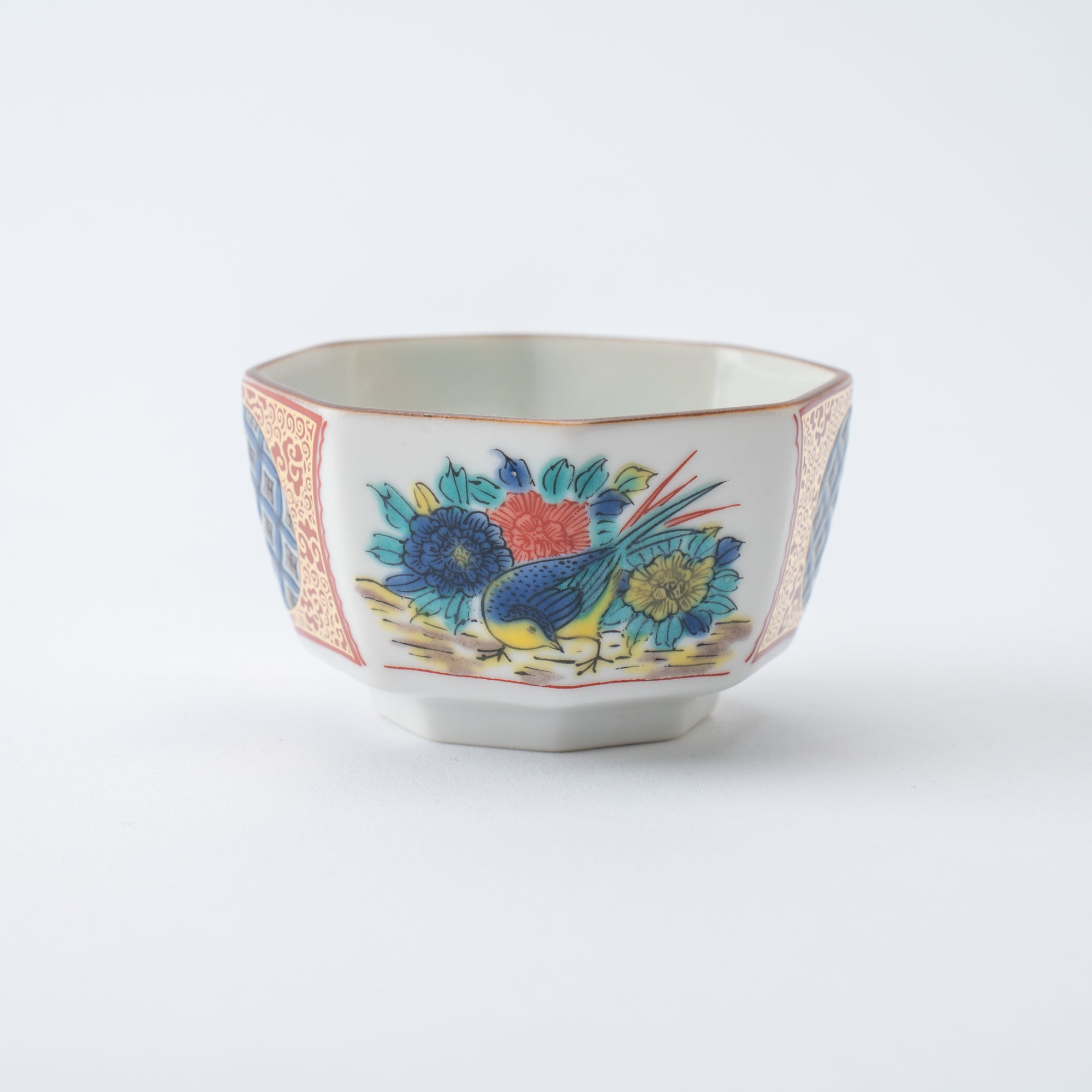 Jidai Kutani Ochoko Sake Cup Set