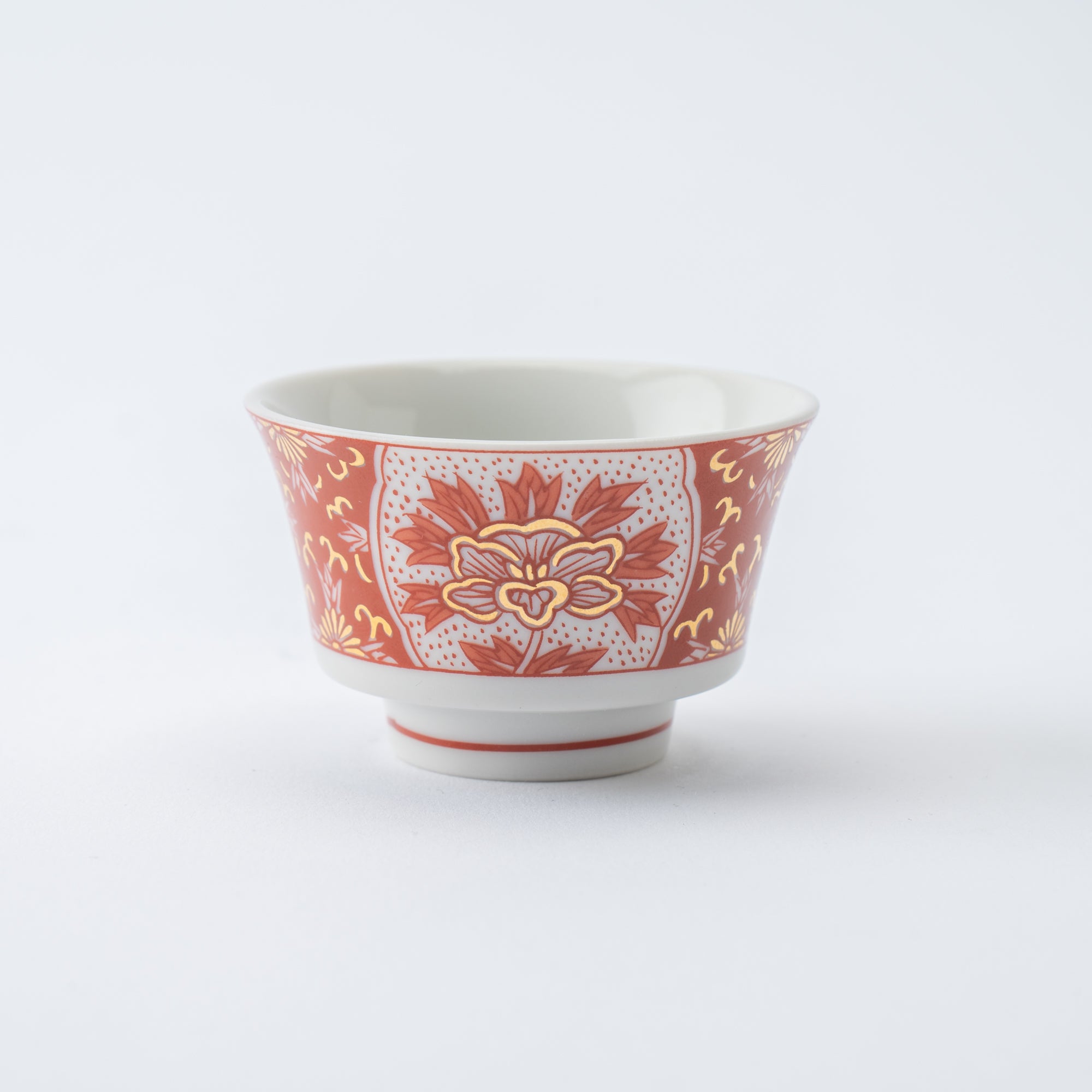 Jidai Kutani Ochoko Sake Cup Set