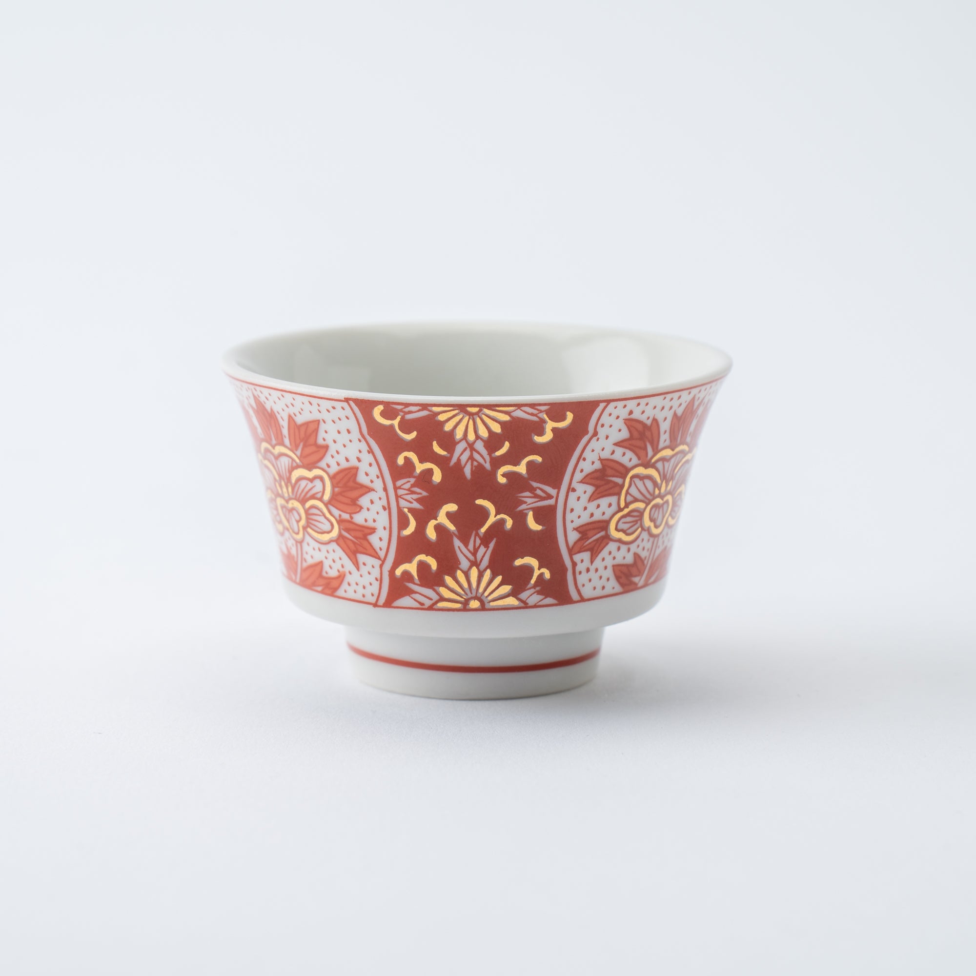 Jidai Kutani Ochoko Sake Cup Set
