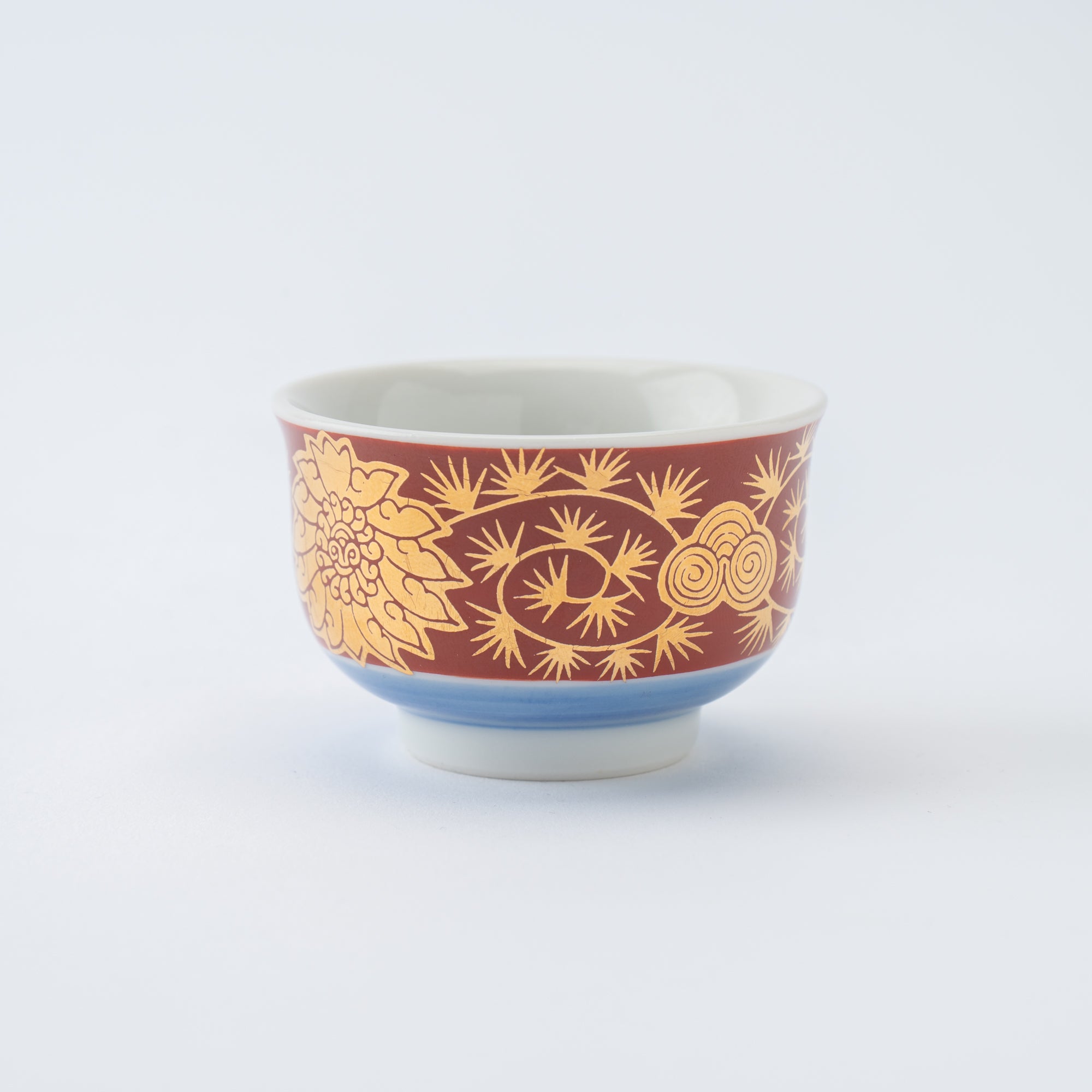 Jidai Kutani Ochoko Sake Cup Set