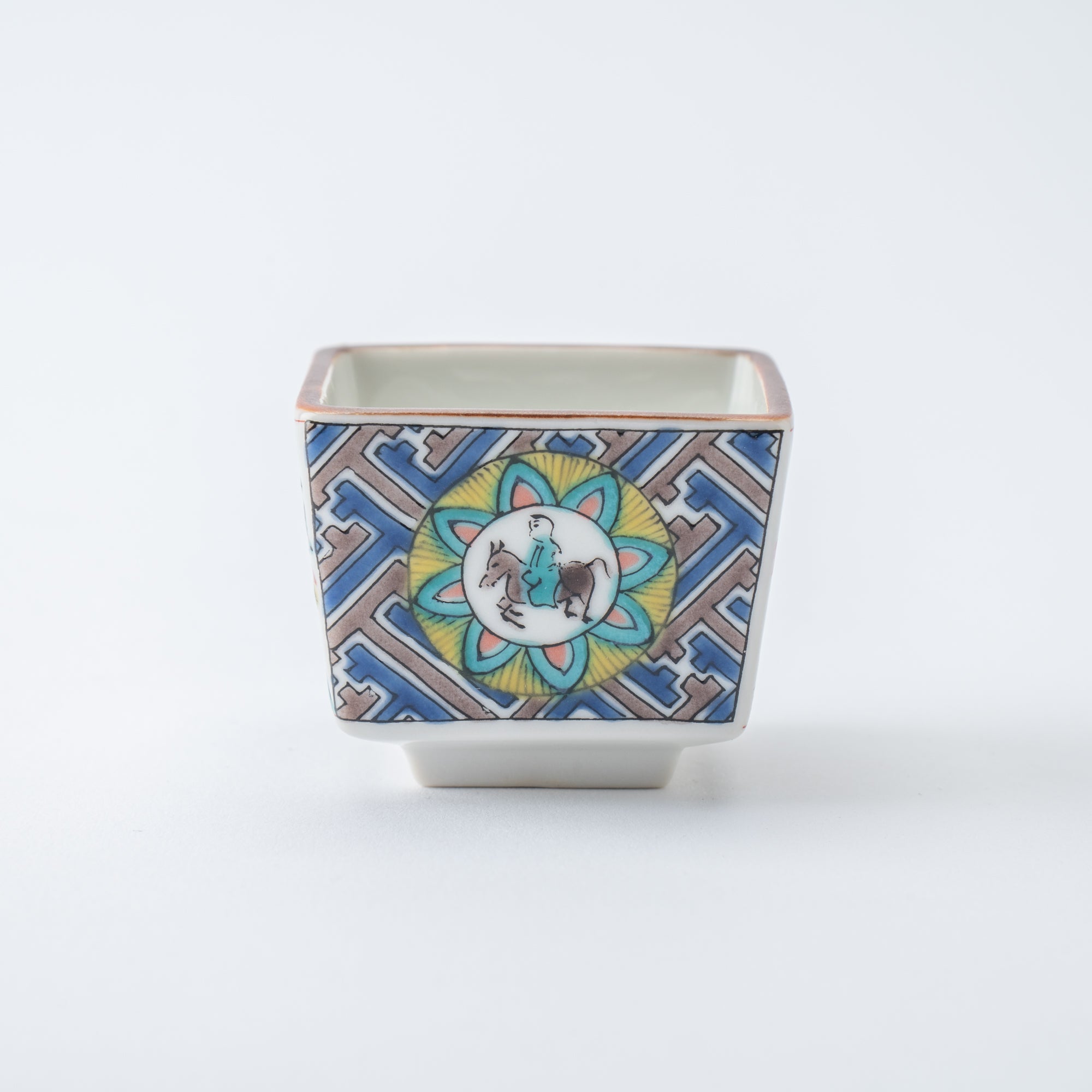Jidai Kutani Ochoko Sake Cup Set