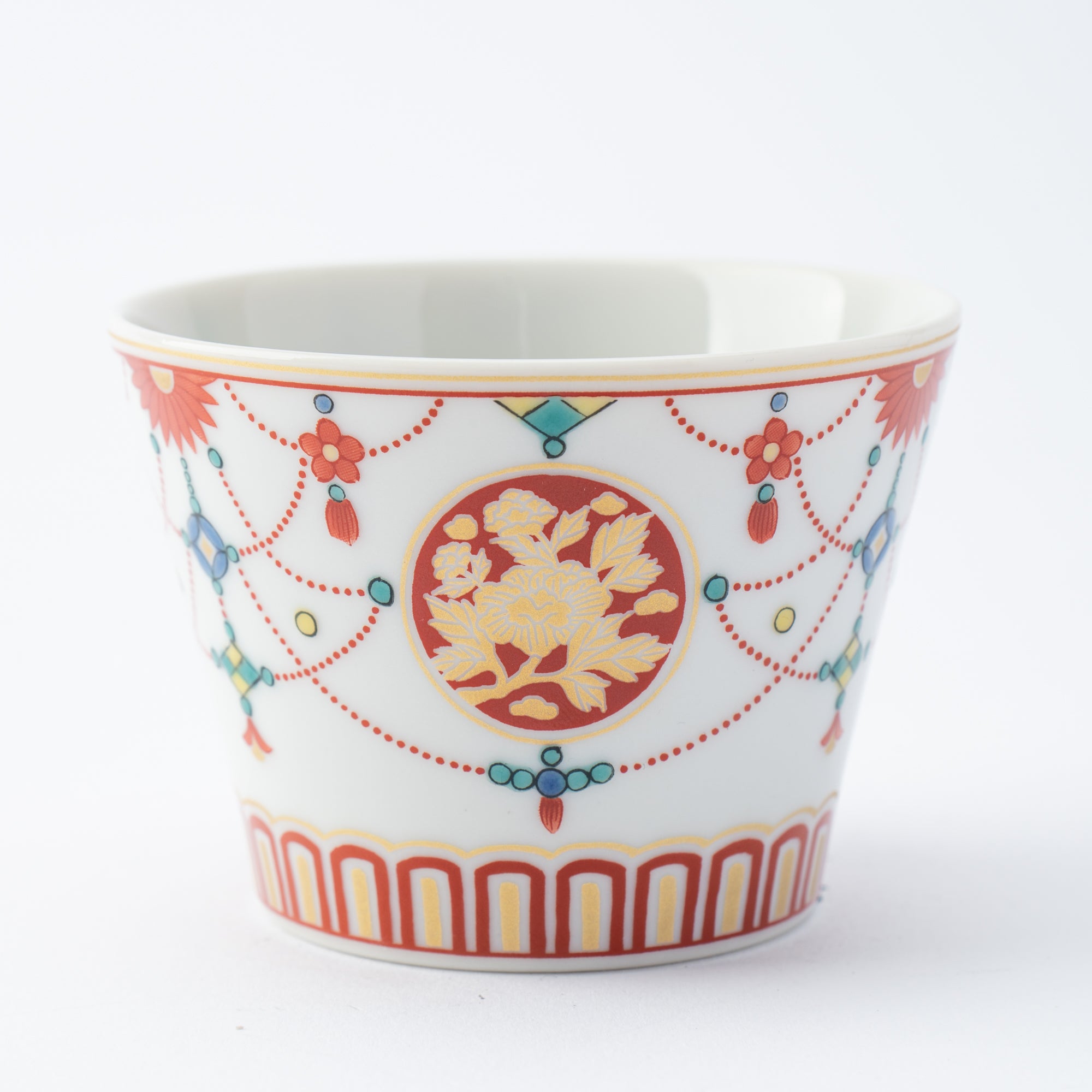 Classic Palette Guinomi Sake Cup - JAPAN KUTANI SHOP