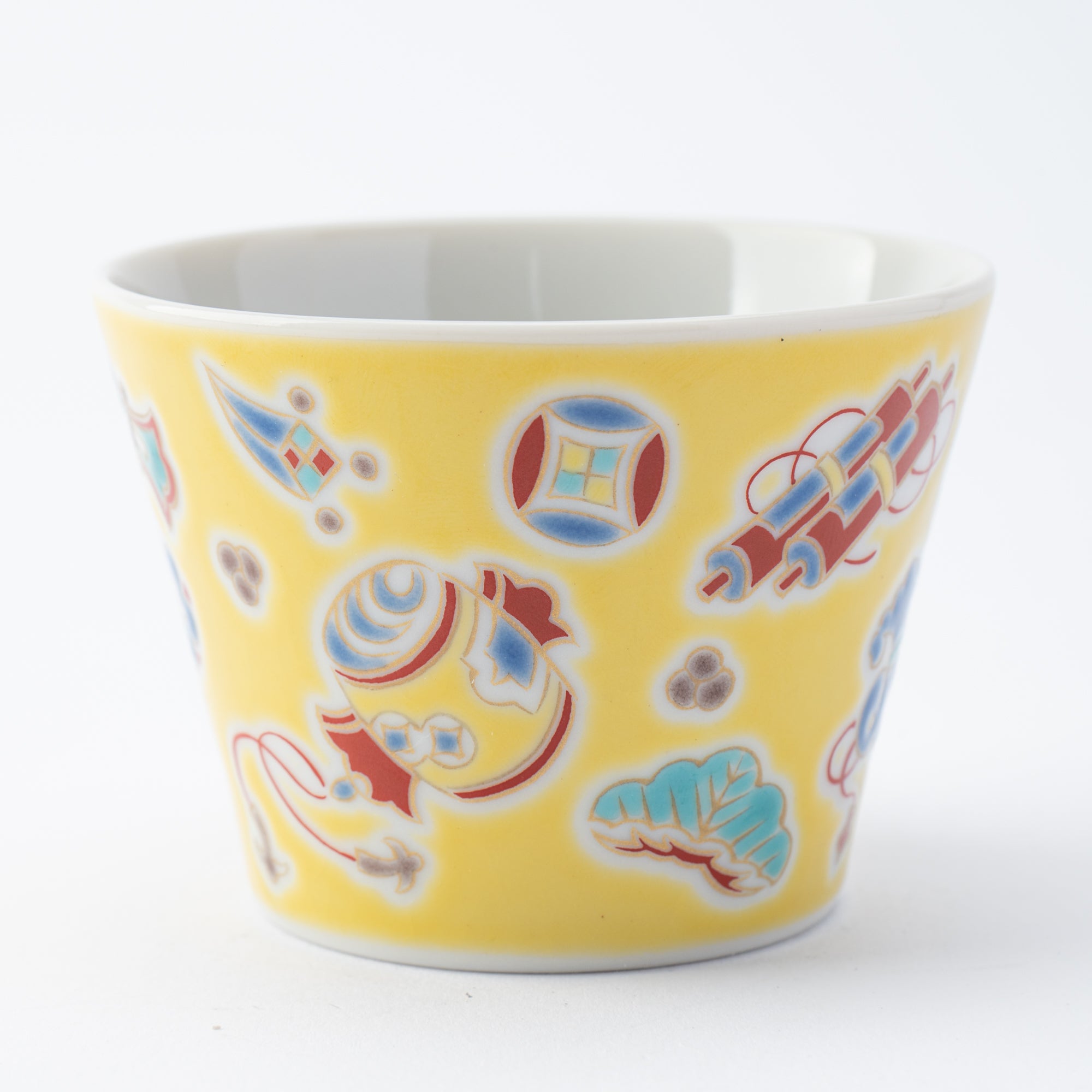 Classic Palette Guinomi Sake Cup - JAPAN KUTANI SHOP