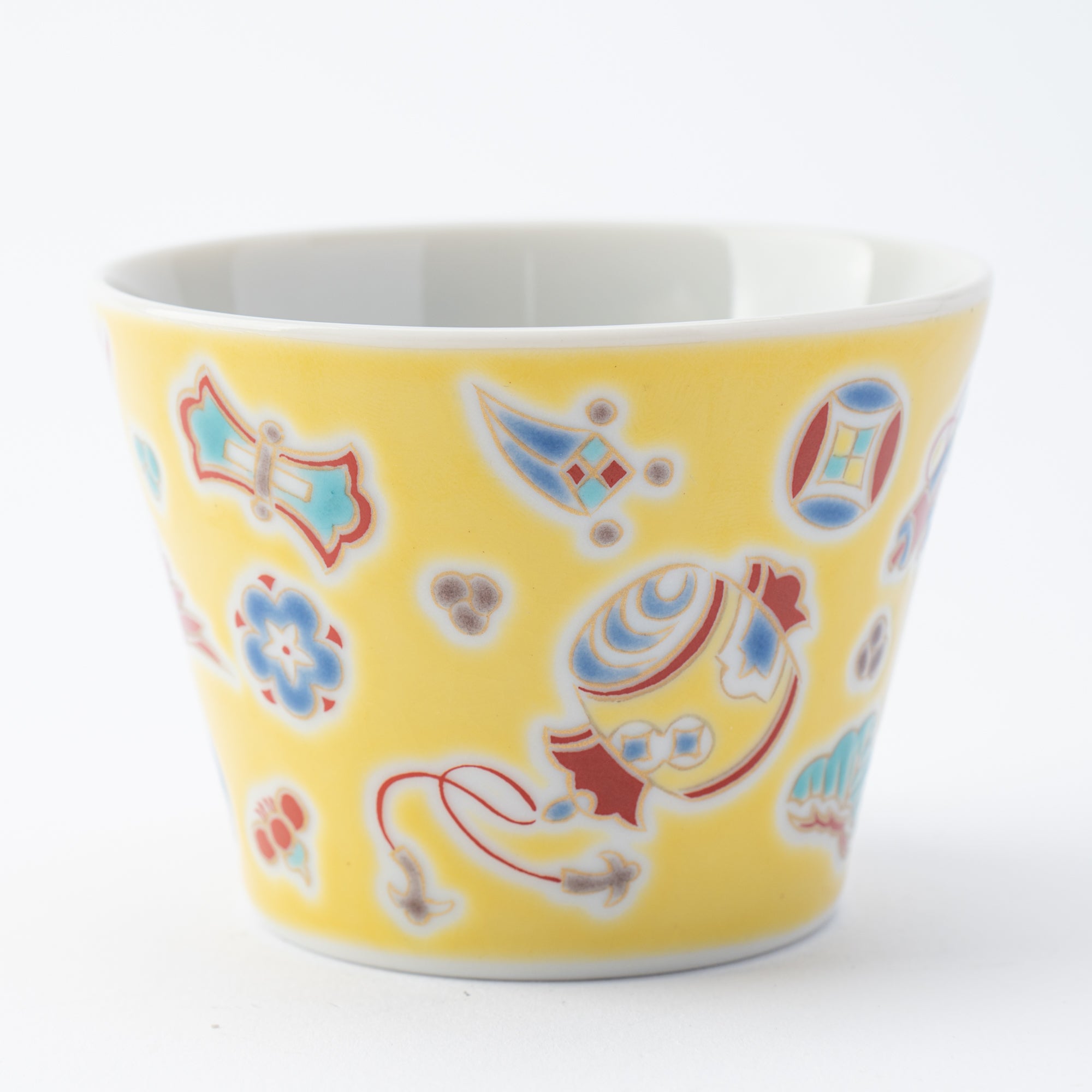 Classic Palette Guinomi Sake Cup - JAPAN KUTANI SHOP