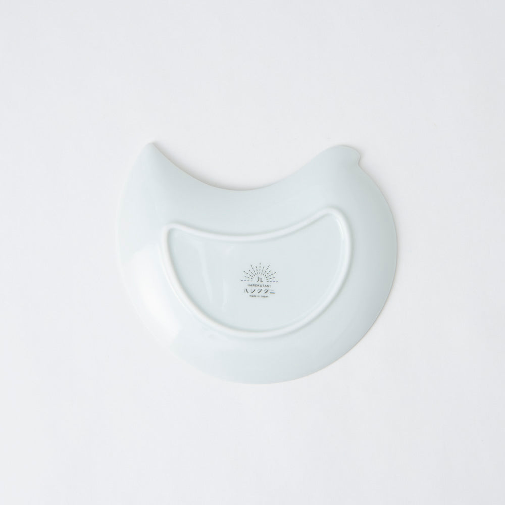 Harekutani Bird Round Plate - JAPAN KUTANI SHOP