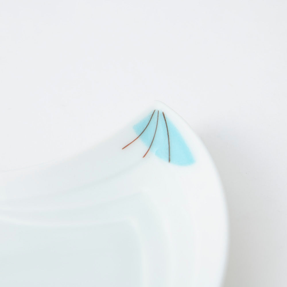 Harekutani Bird Round Plate - JAPAN KUTANI SHOP