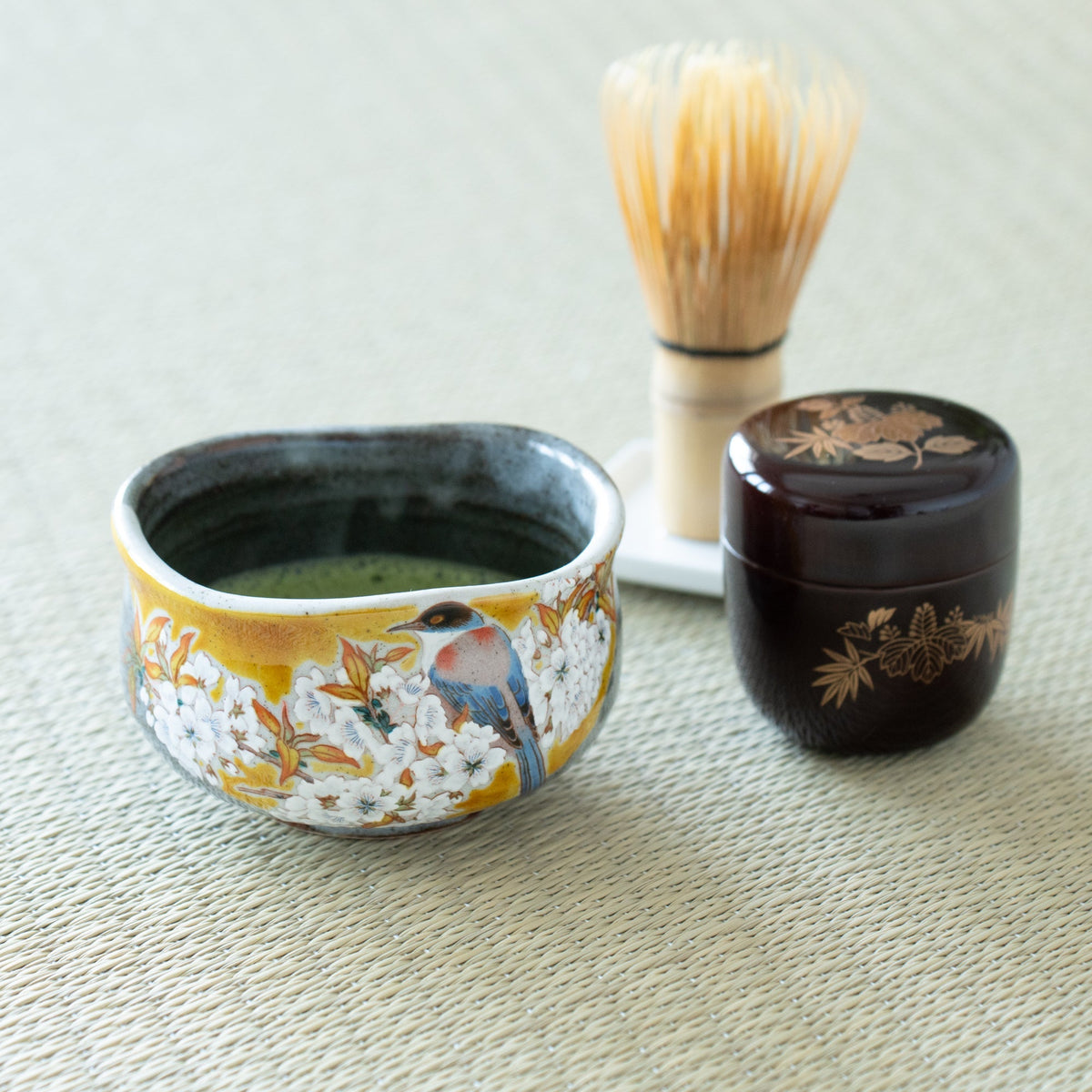 Nishimoto Keyaki Wood Matcha Bowl