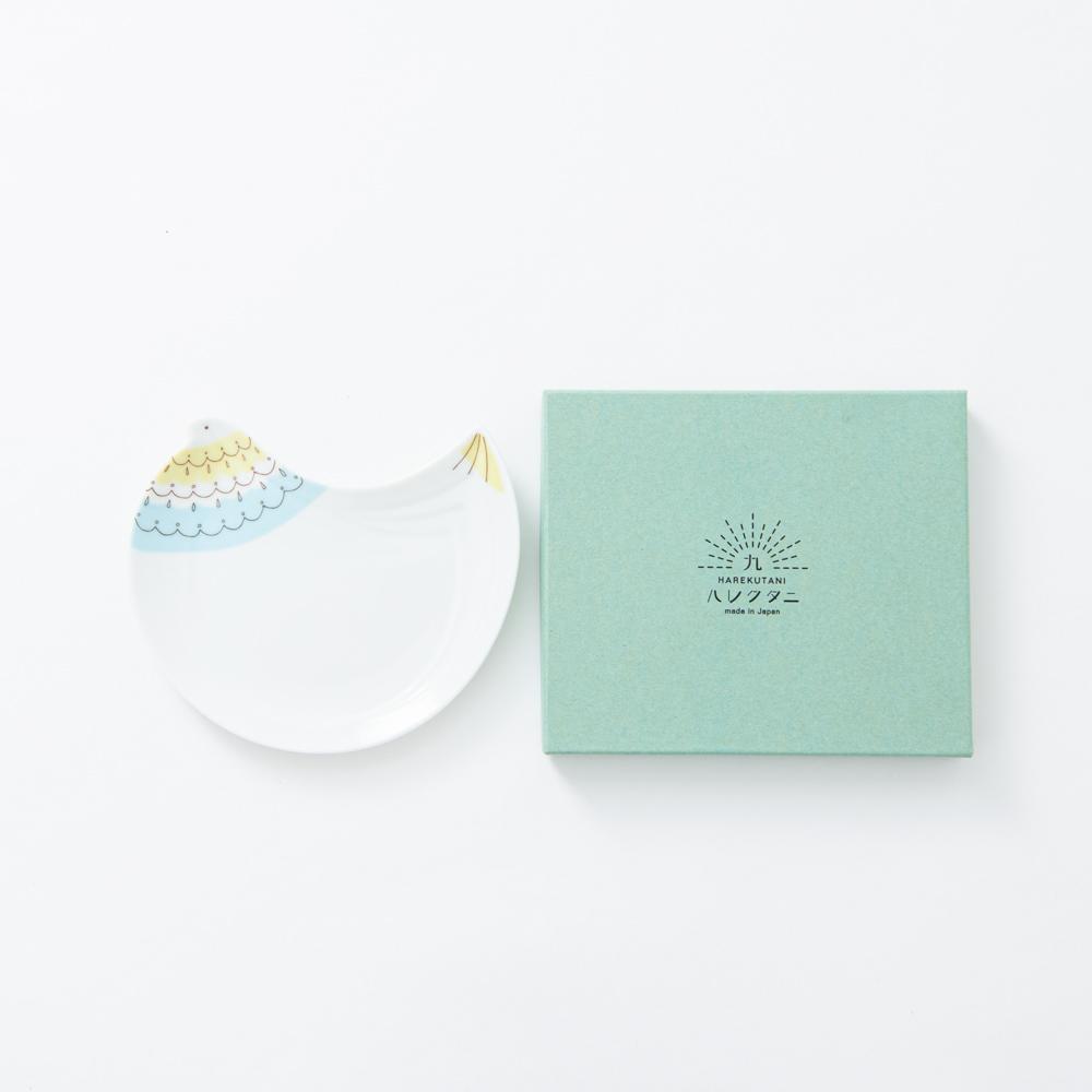 Harekutani Bird Round Plate - MUSUBI KILN - Handmade Japanese Tableware and Japanese Dinnerware