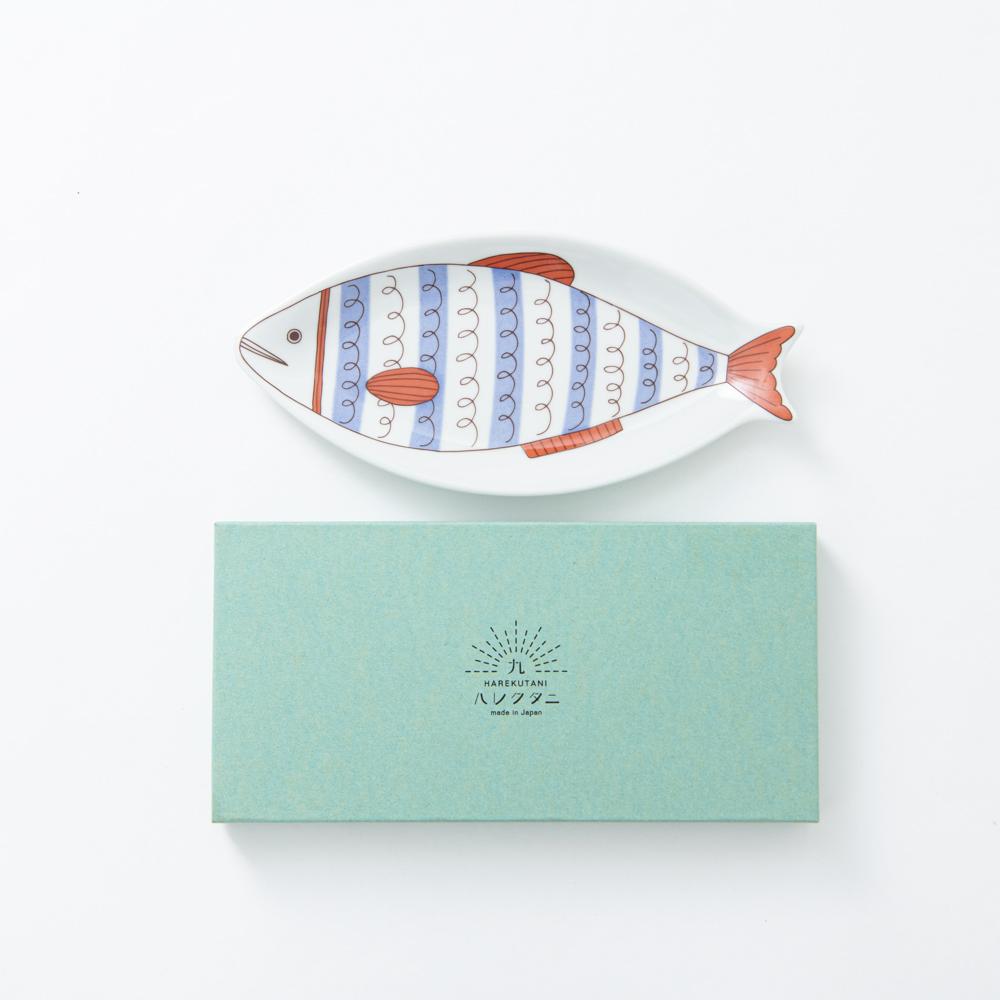 Harekutani Fish Plate - MUSUBI KILN - Handmade Japanese Tableware and Japanese Dinnerware