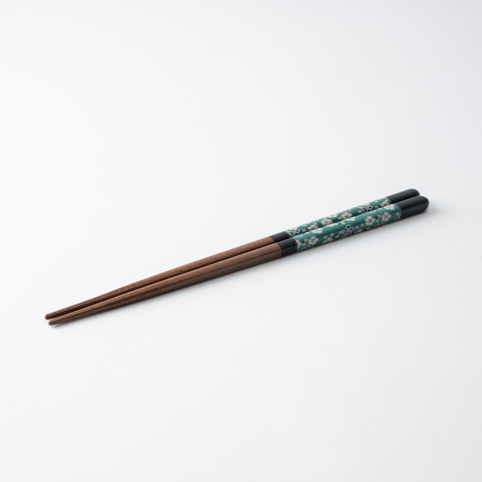 Seikou Kiln Black Kutani Color Reusable Chopsticks 23cm/9in - JAPAN KUTANI SHOP - Japanese Pottery