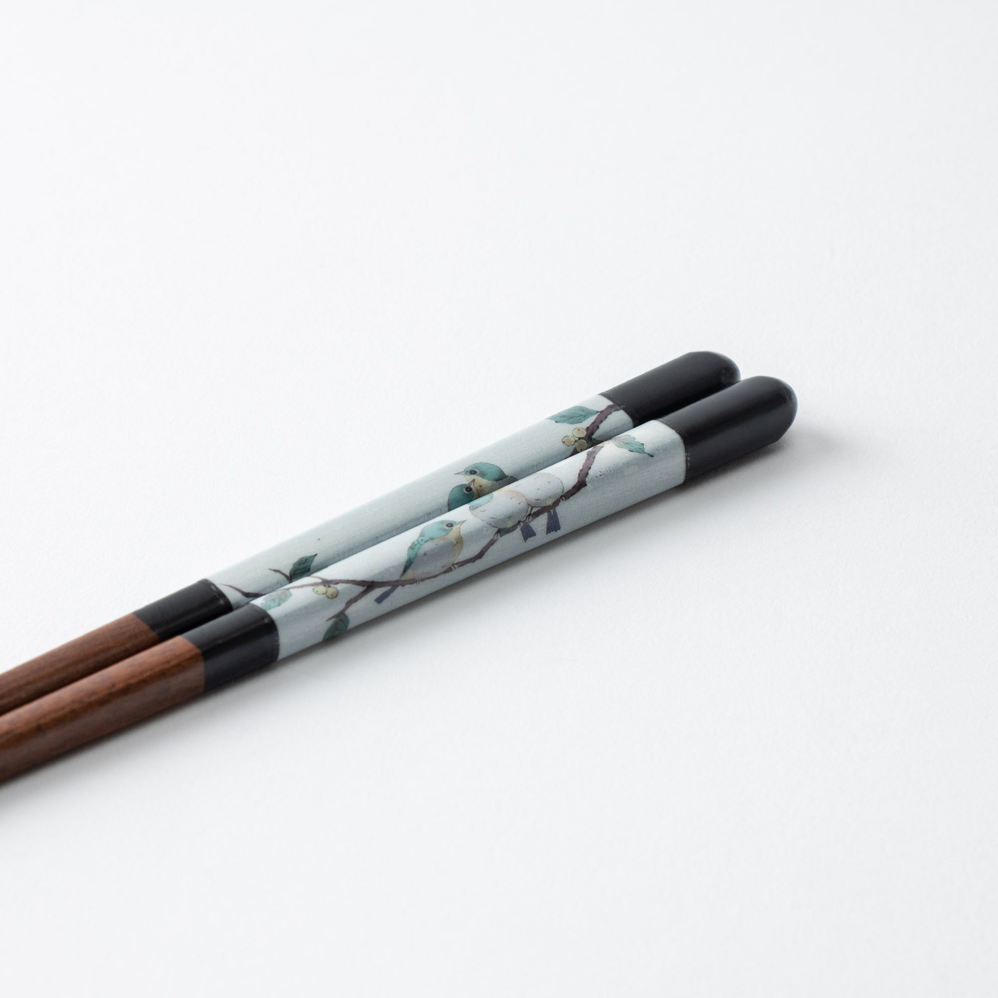 Seikou Kiln Black Kutani Color Reusable Chopsticks 23cm/9in - JAPAN KUTANI SHOP - Japanese Pottery