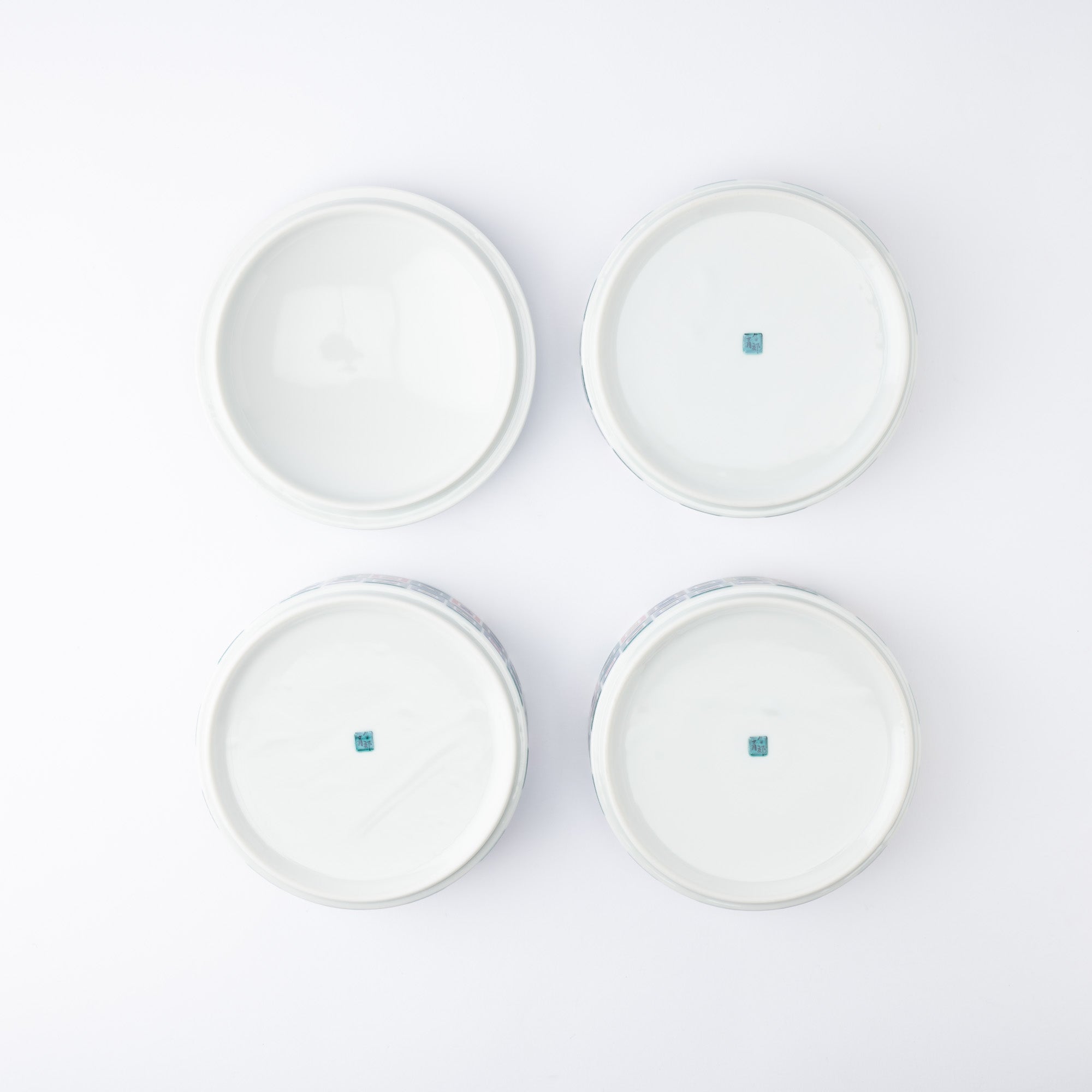 Seikou Kiln Color Tiles Kutani Three Tiers Jubako Bento Box - MUSUBI KILN - Quality Japanese Tableware and Gift