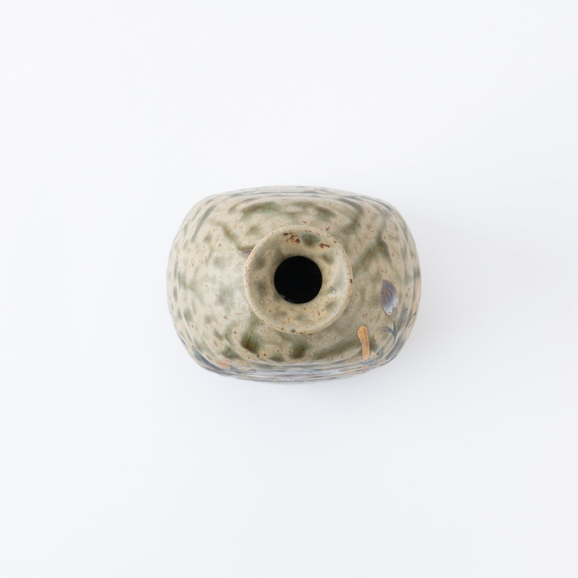 White Clematis Sake Set - JAPAN KUTANI SHOP