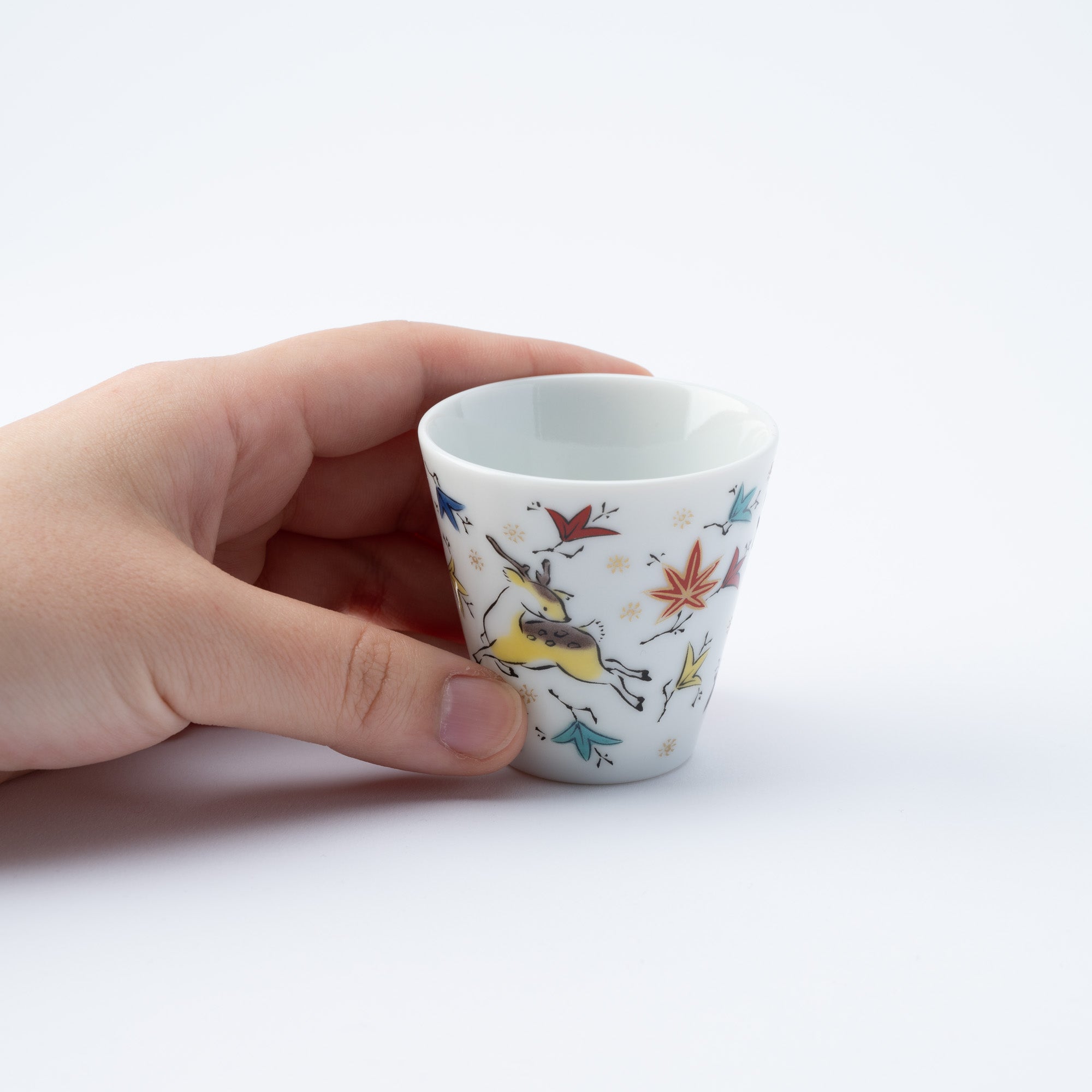 Auspicious Art Ochoko Sake Cup